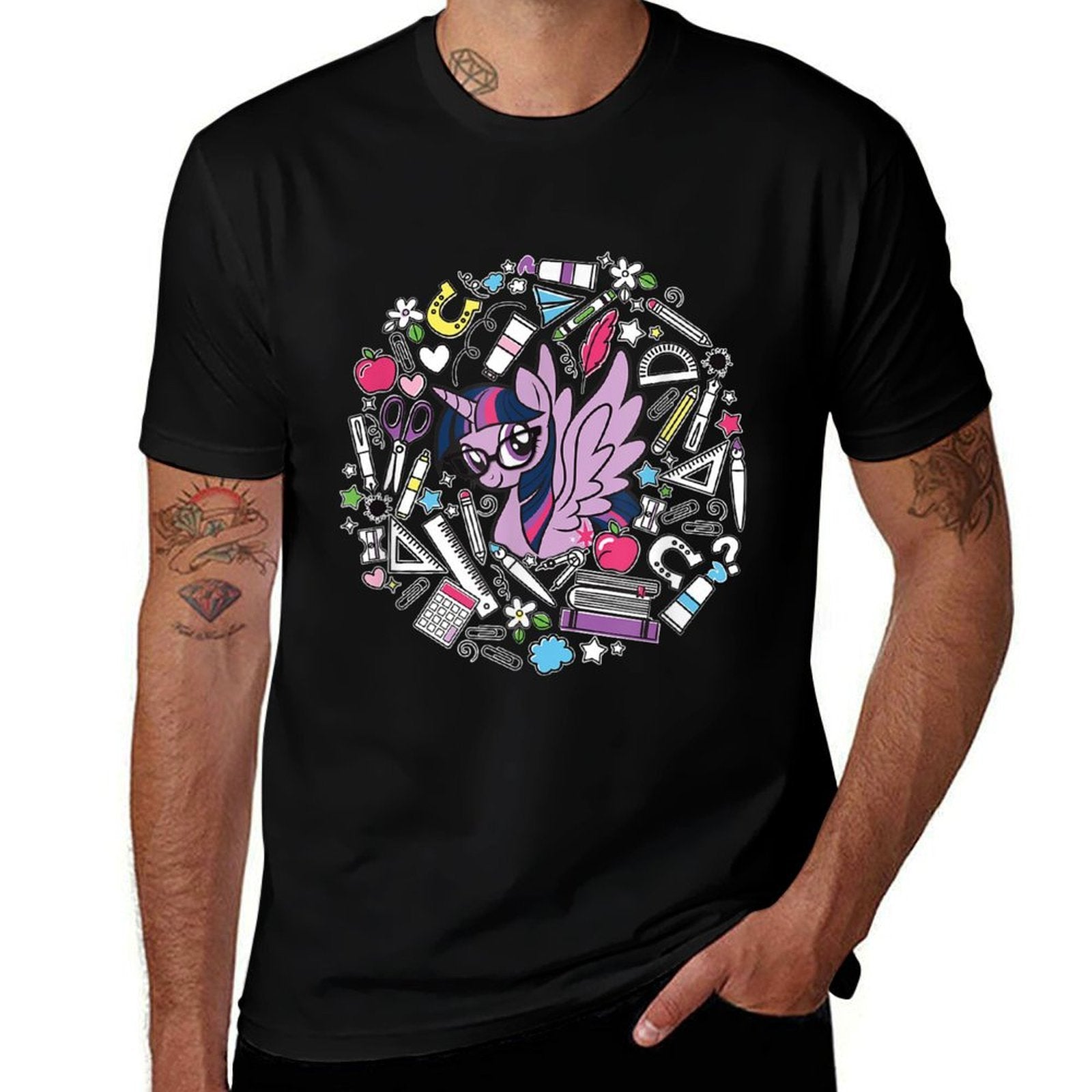 Twilight Sparkle Ready For School  Vintage-inspired T-Shirt