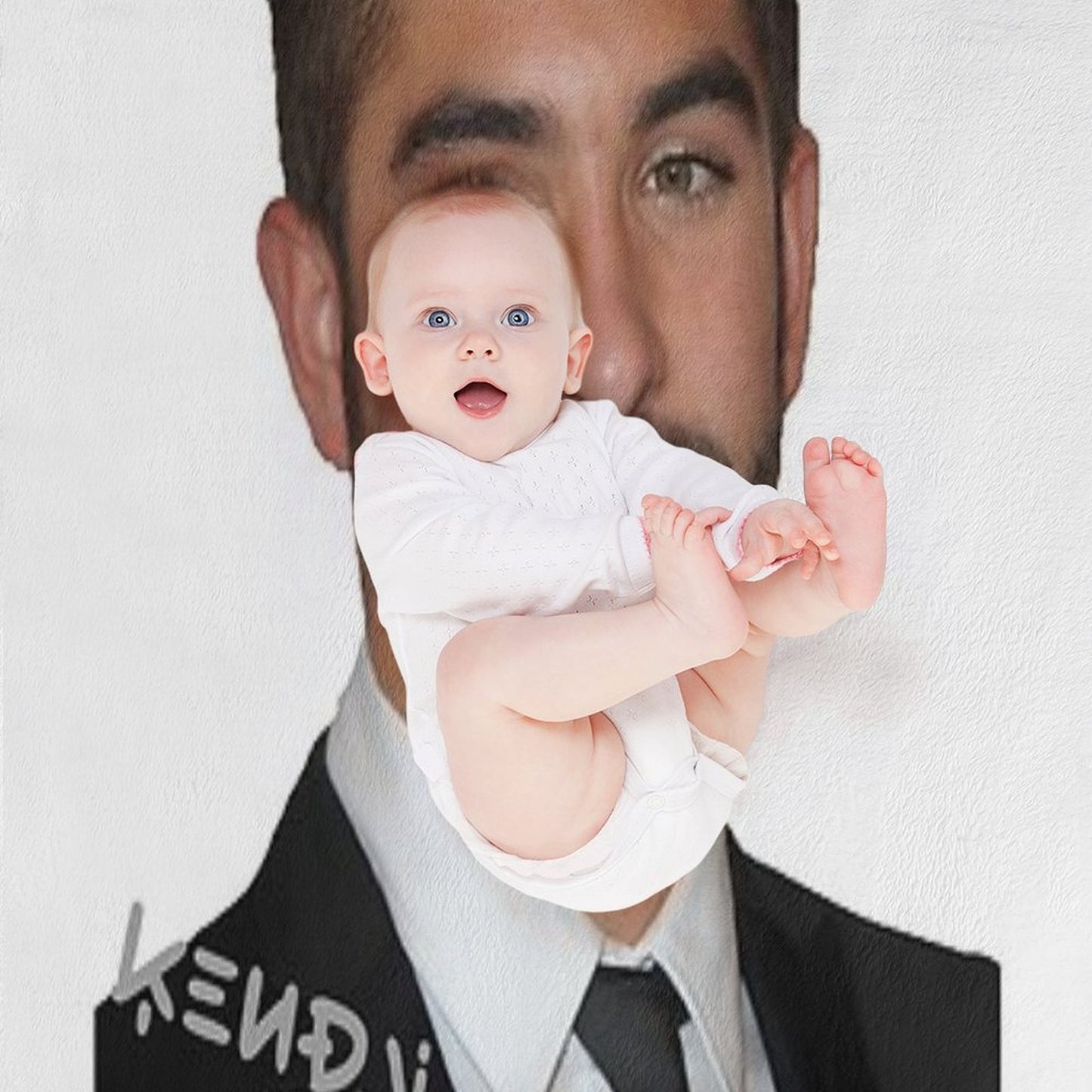 Kendji Girac Machine-washable Throw Blanket