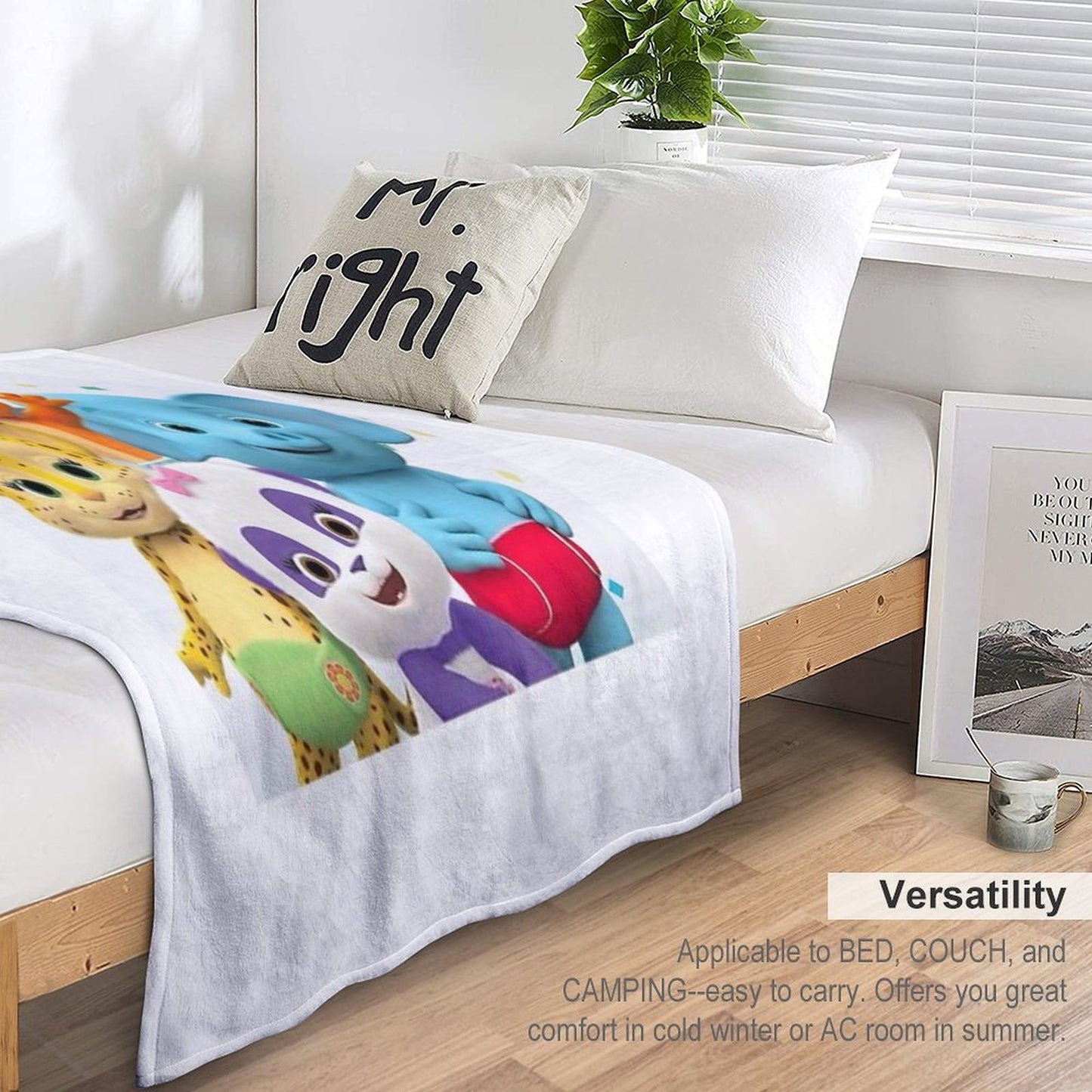 Word Party - Kids Tv Show Comfort Throw Blanket