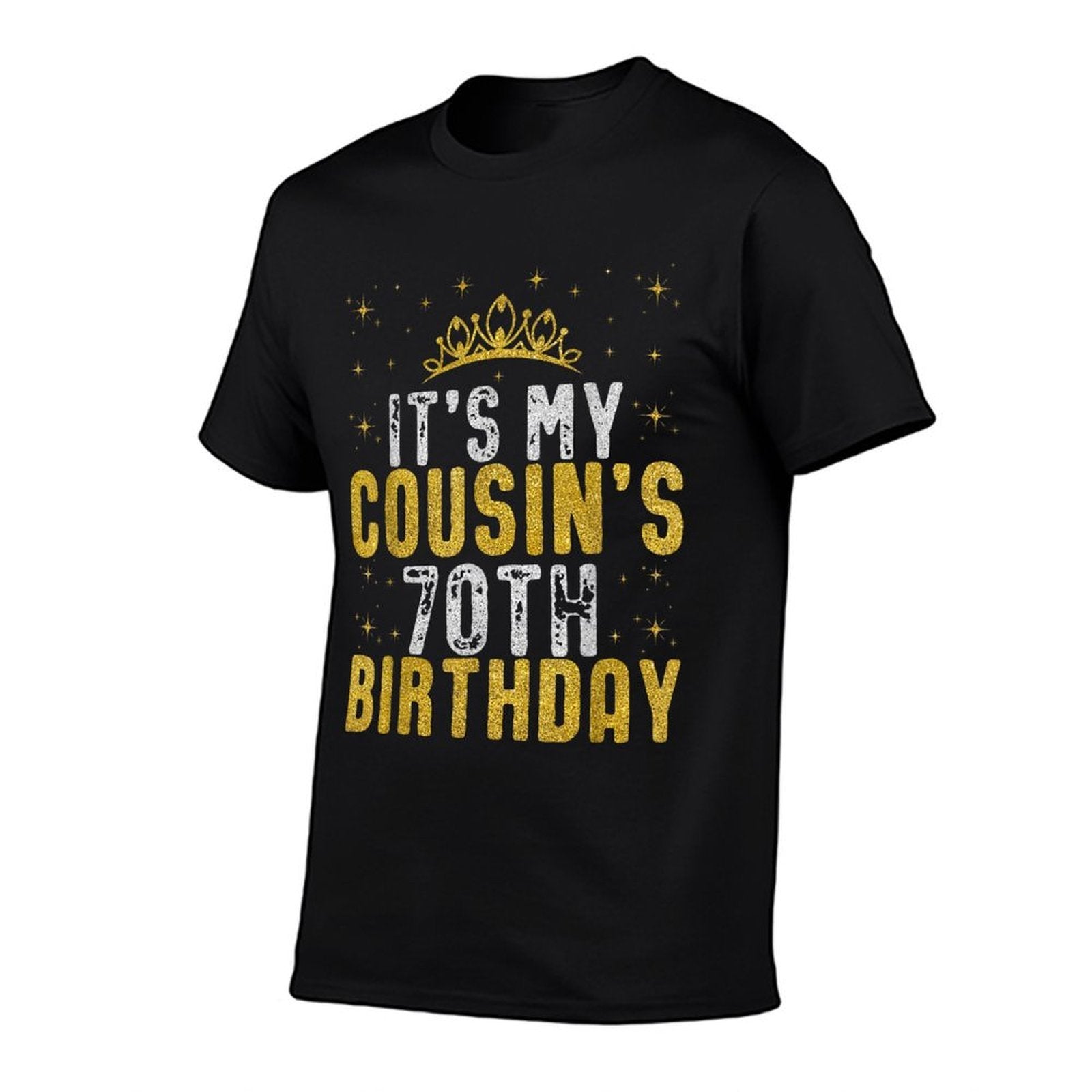 Happy It's My Cousin's 70th Birthday 1955 70 Years Old  Slim-fit Cut T-Shirt