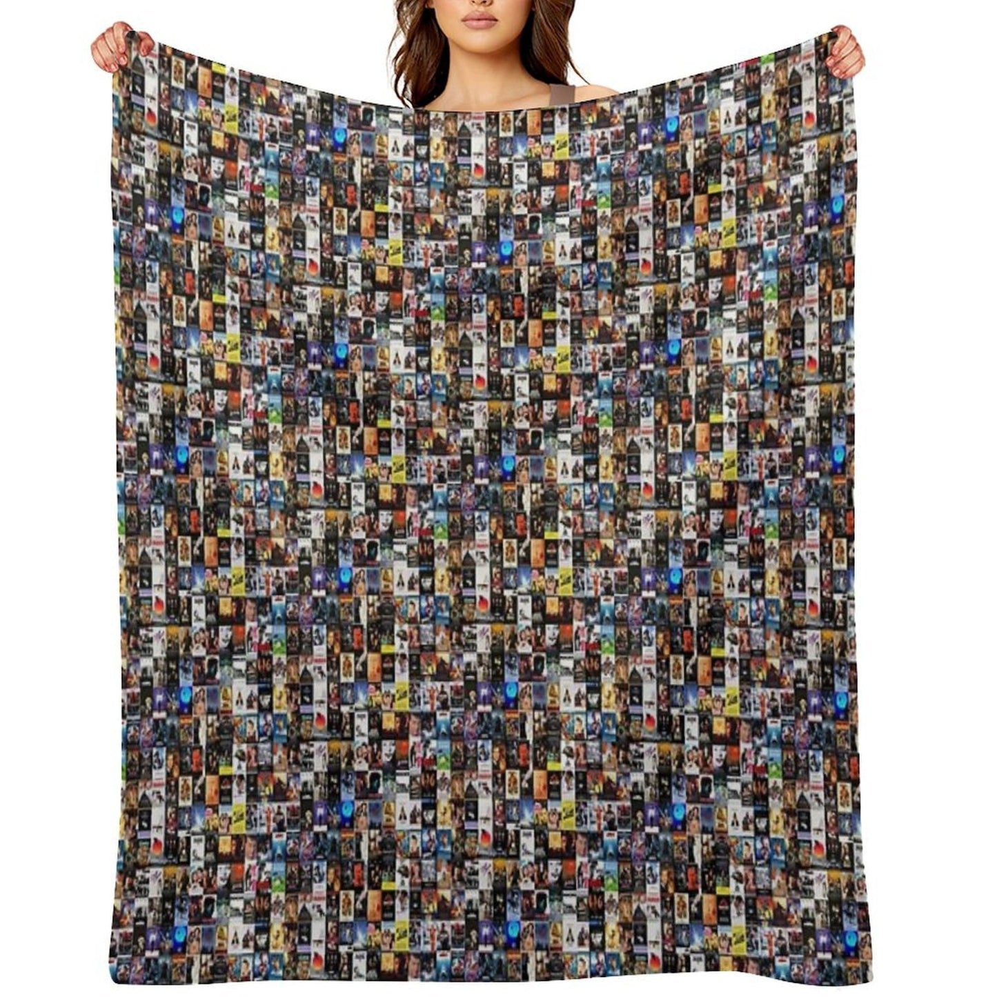 Mixed Movie Montage All-season Throw Blanket