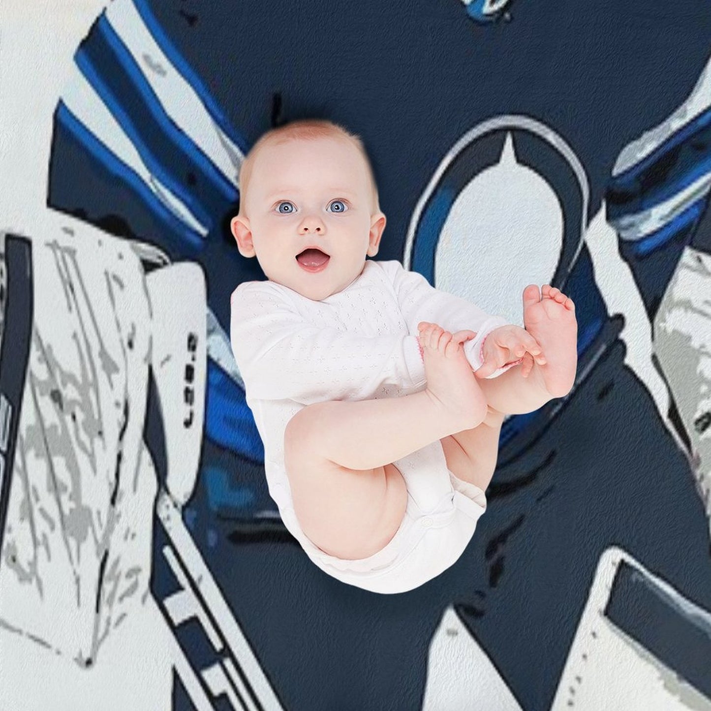 Connor Hellebuyck Versatility Throw Blanket