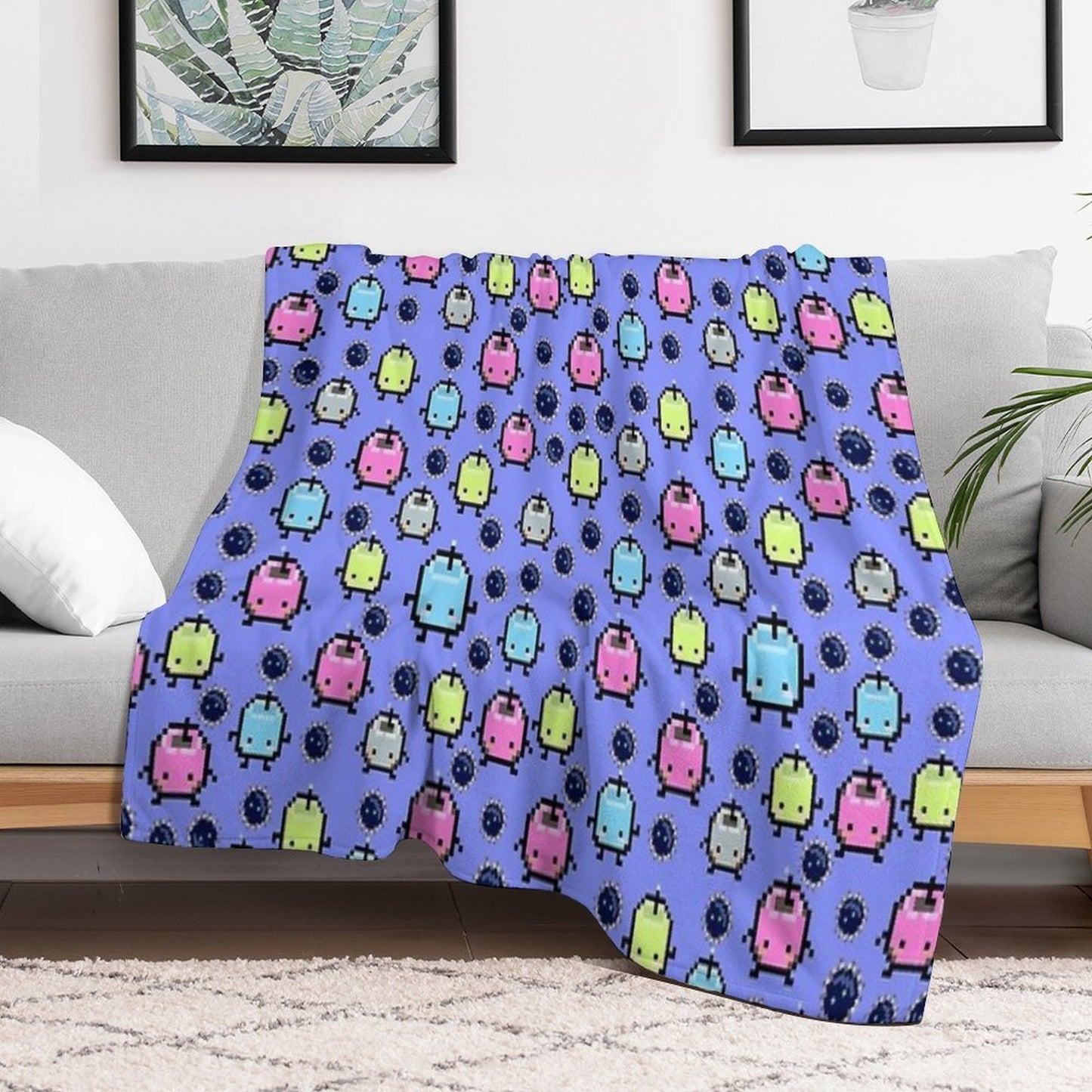 Stardew Valley Junimo Compact Throw Blanket