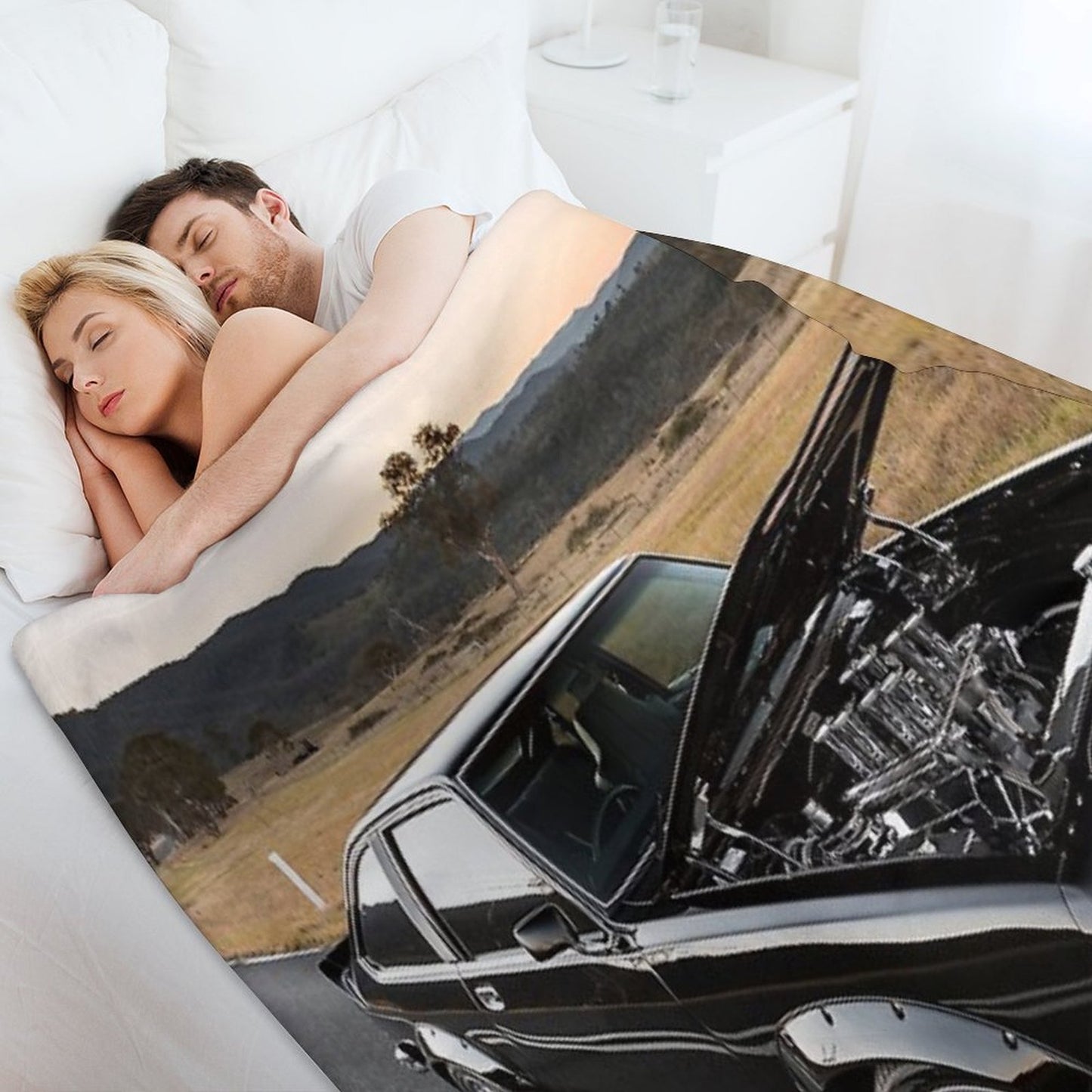 Stephen Barrie's Holden LX Torana All-season Throw Blanket