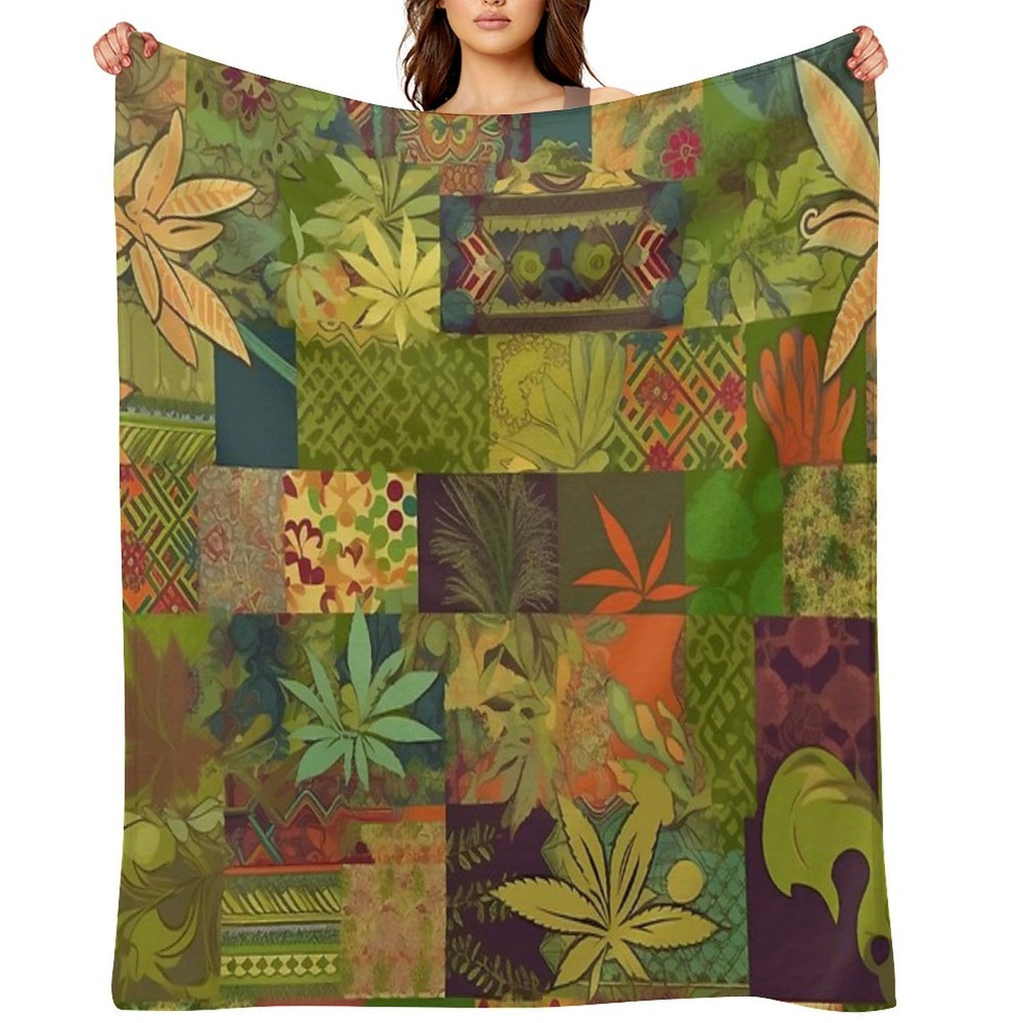 Hash And Cannabis Club Durable Throw Blanket