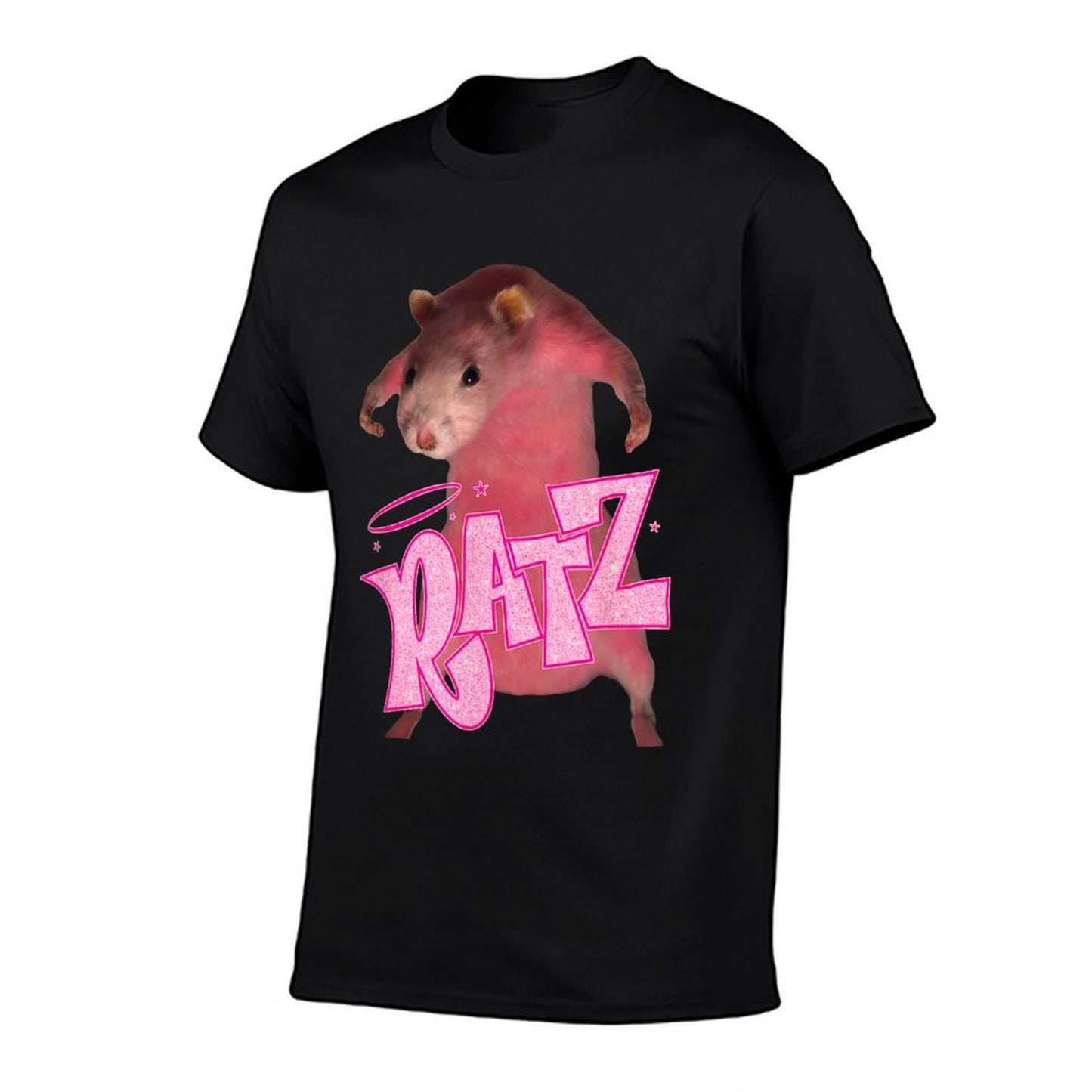 Ratz Funny Pink Mouse Rat Relaxed-fit T-Shirt