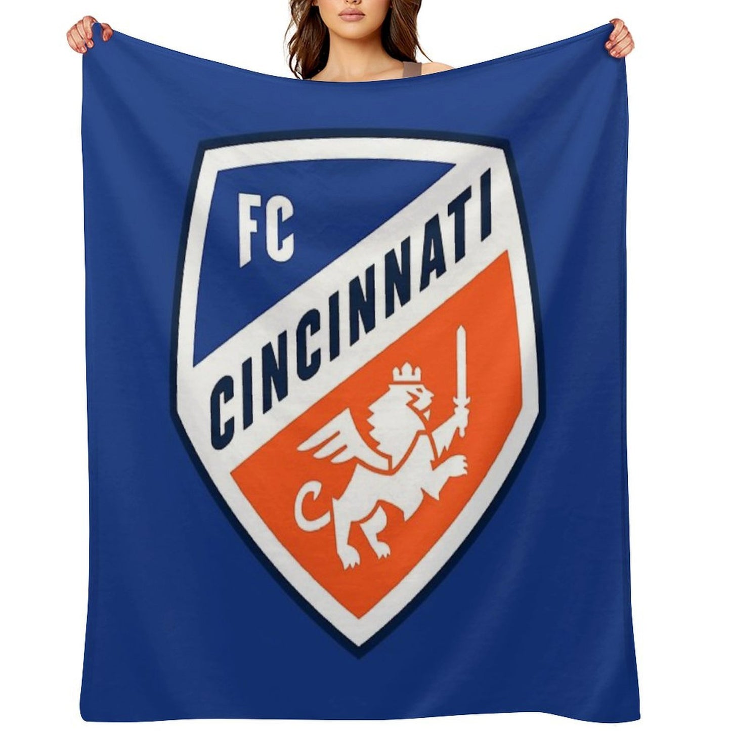 FC Cincinnati Durable Throw Blanket
