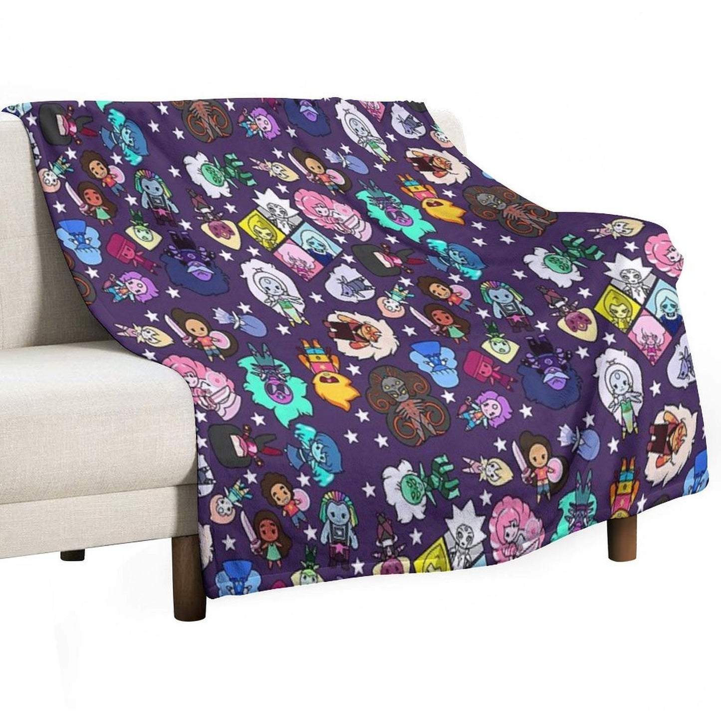 Crystal Gems Lightweight Throw Blanket