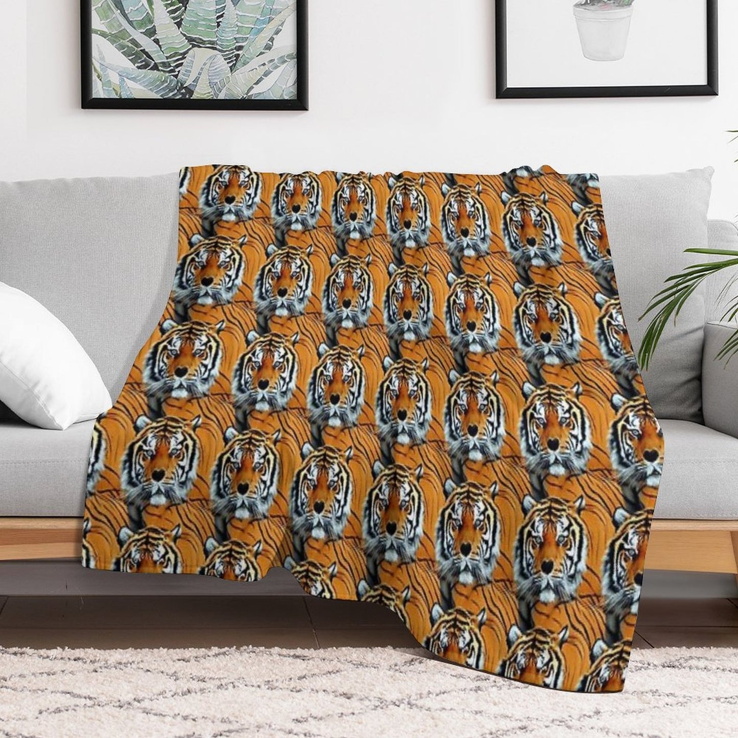 Pattern 203 Travel-friendly Throw Blanket
