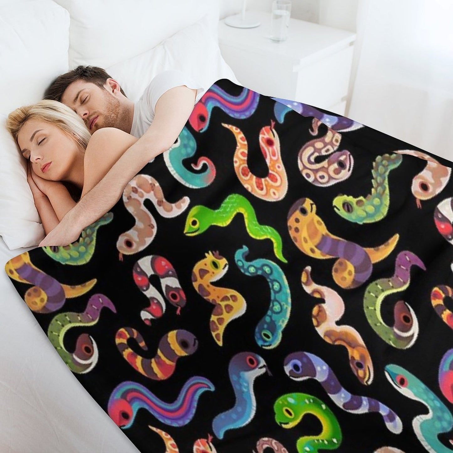 Serpent Day Quick-dry Throw Blanket