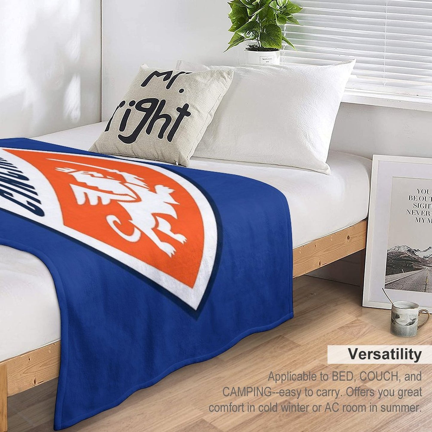 FC Cincinnati Durable Throw Blanket