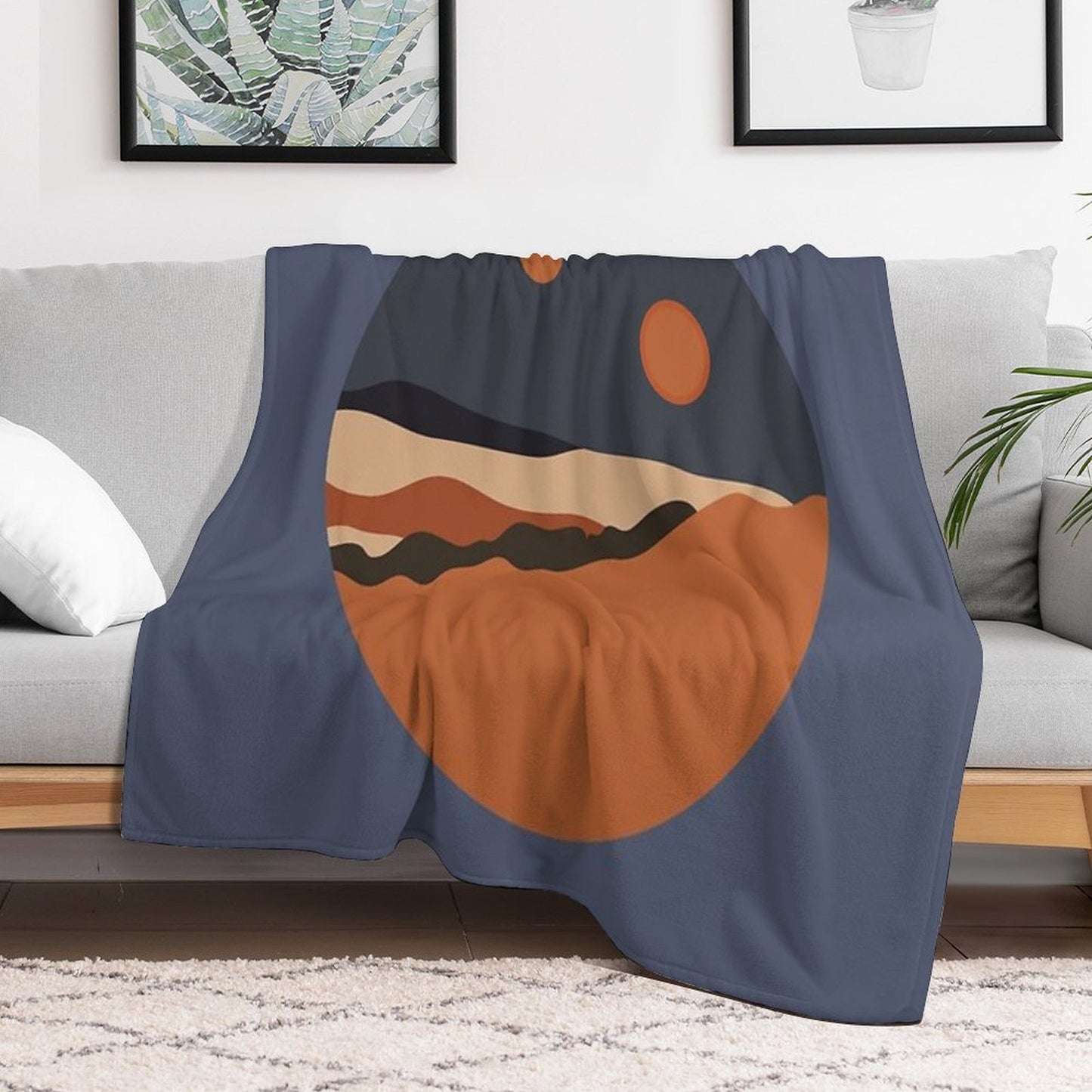 Tatooine Sunset Gift-ready Throw Blanket