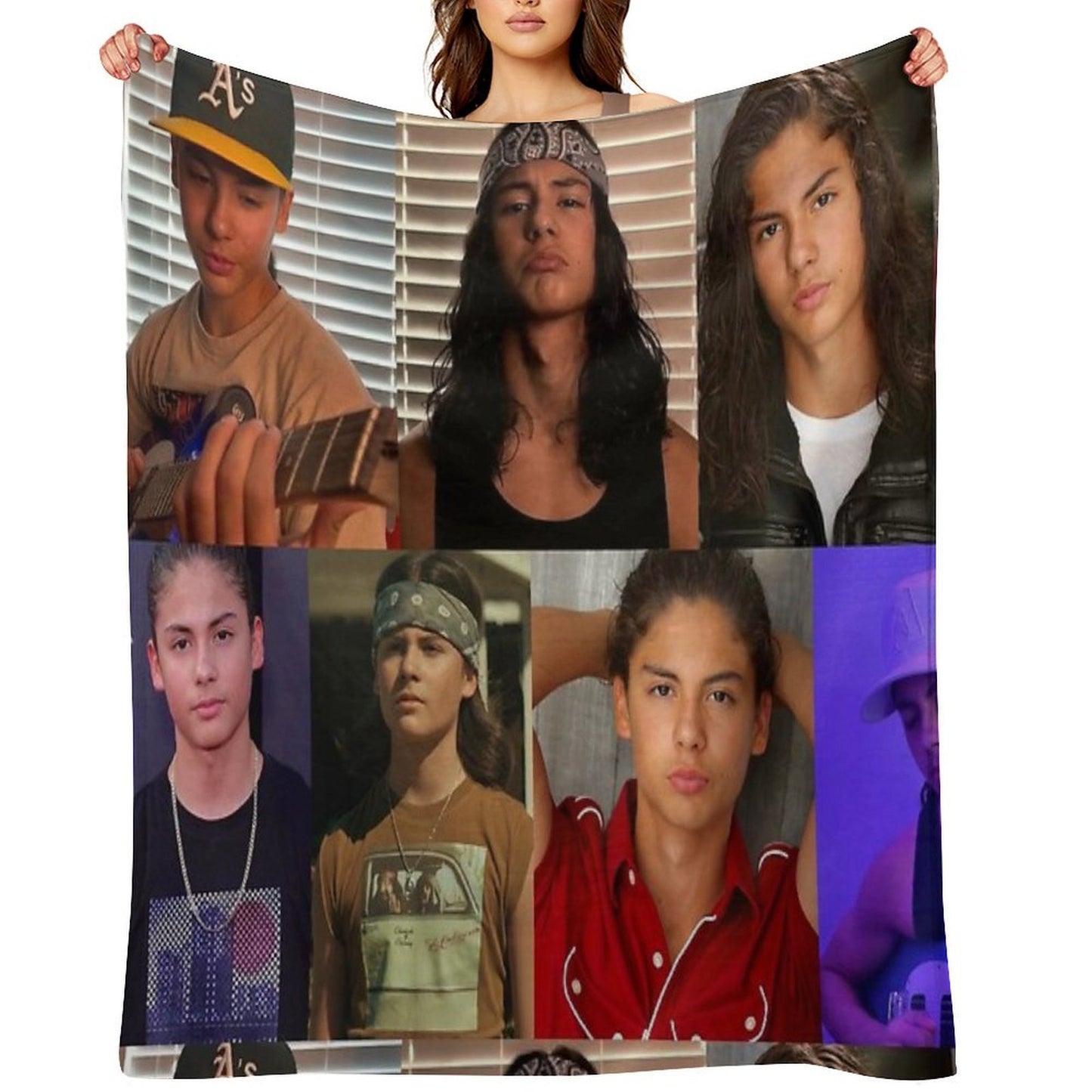 Miguel Cazarez Mora Collage Anti-pilling Throw Blanket