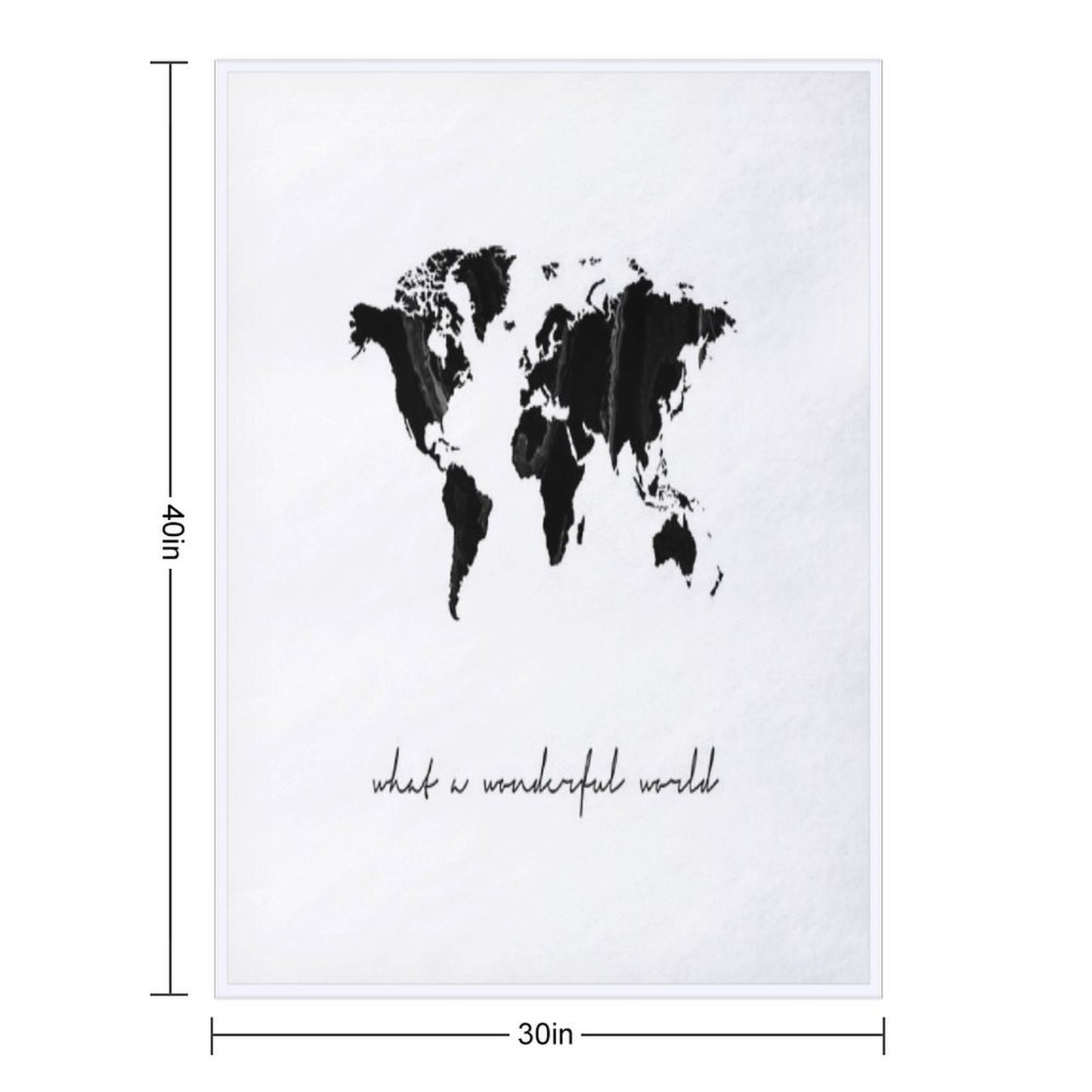 World Map Print, Scandinavian, Nordic, Marble, Fashion Print, Scandinavian Art, Modern Art, Wall Art, Print, Minimalistic, Moder Versatility Throw Blanket