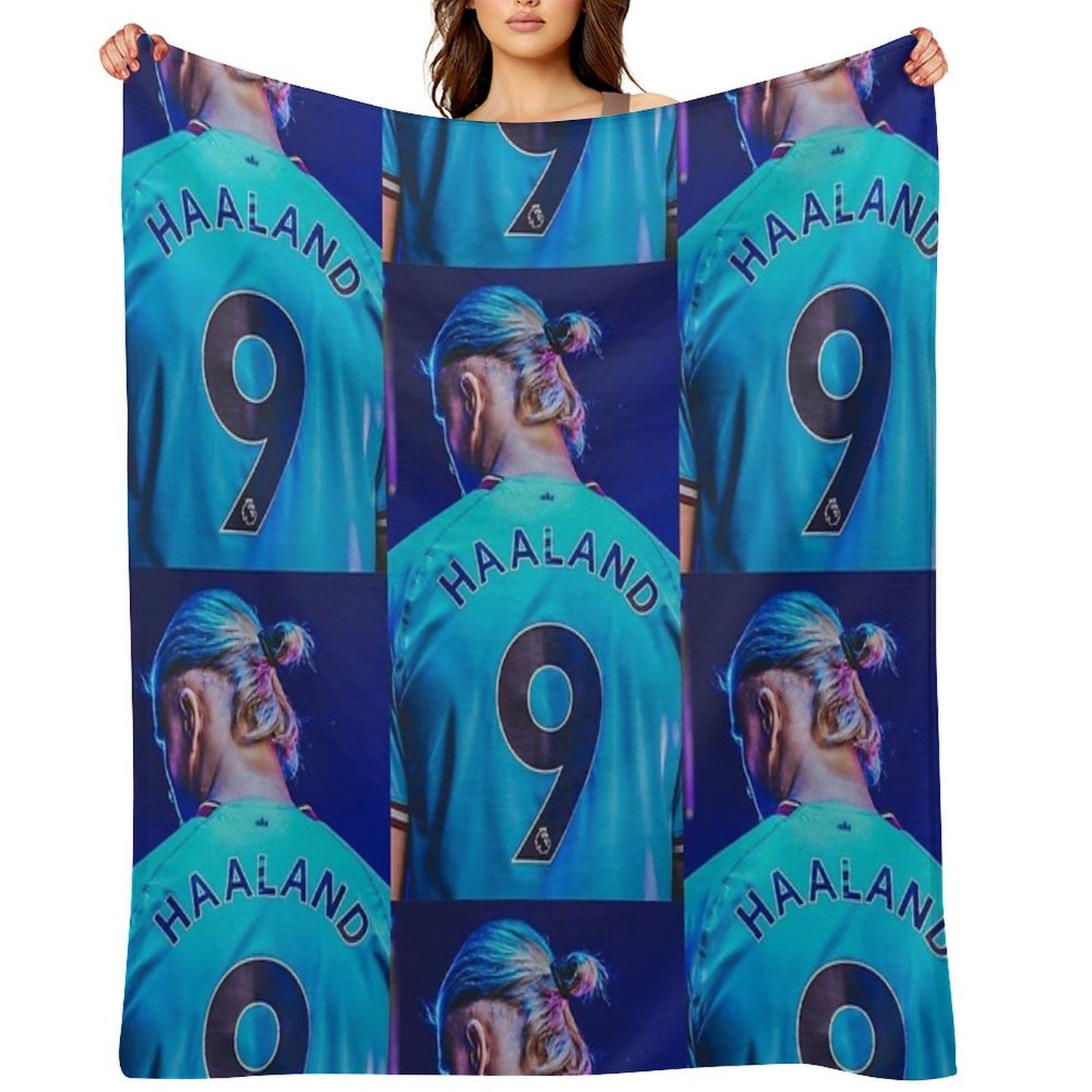 Erling Haaland Travel-friendly Throw Blanket