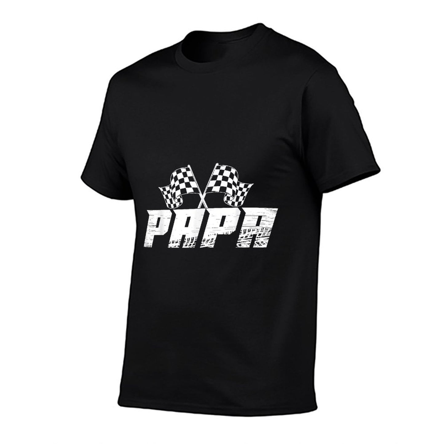 Papa Pit Crew Family Racing Birthday Race Car Relaxed-fit T-Shirt