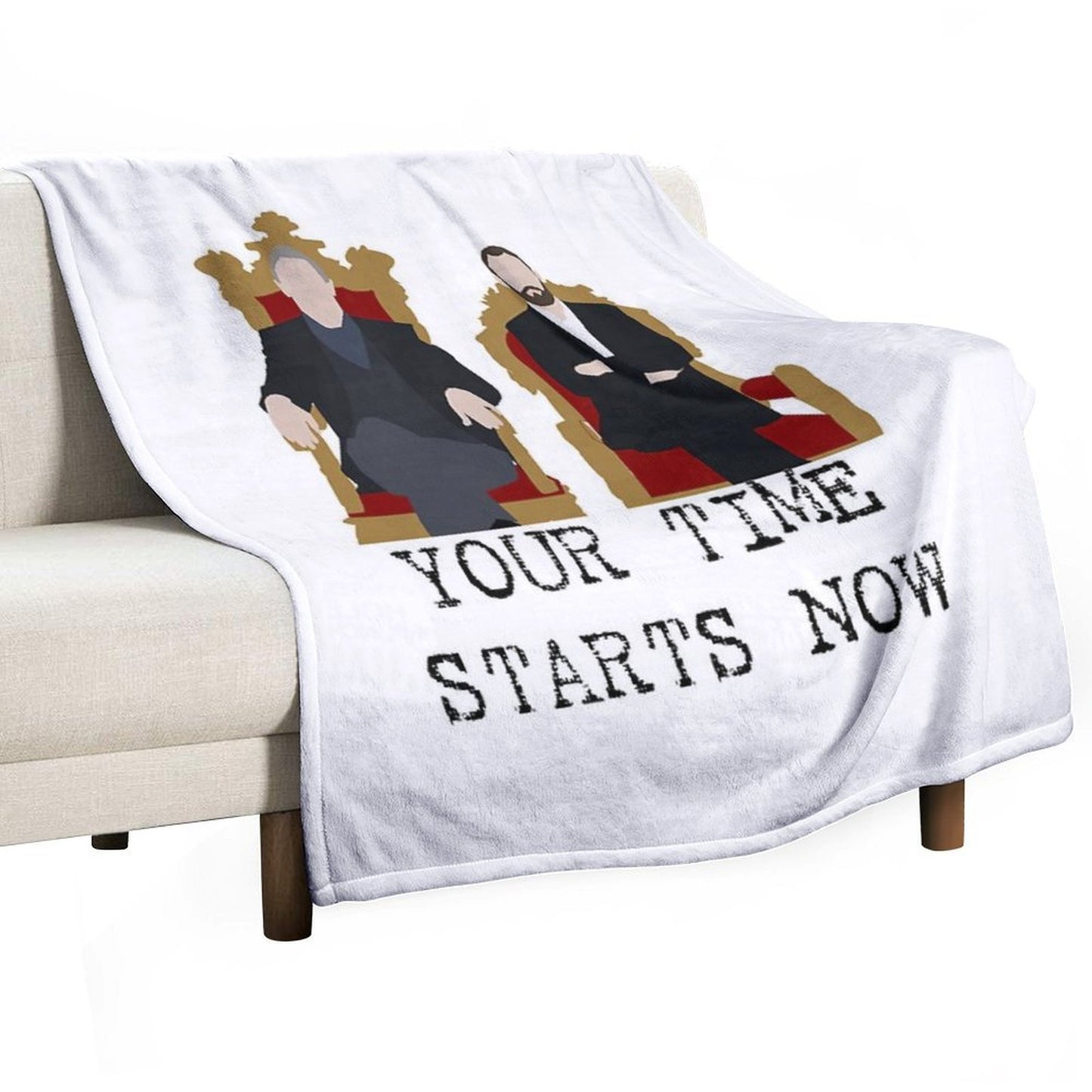 Your Time Starts Now. Taskmaster Easy Care Throw Blanket