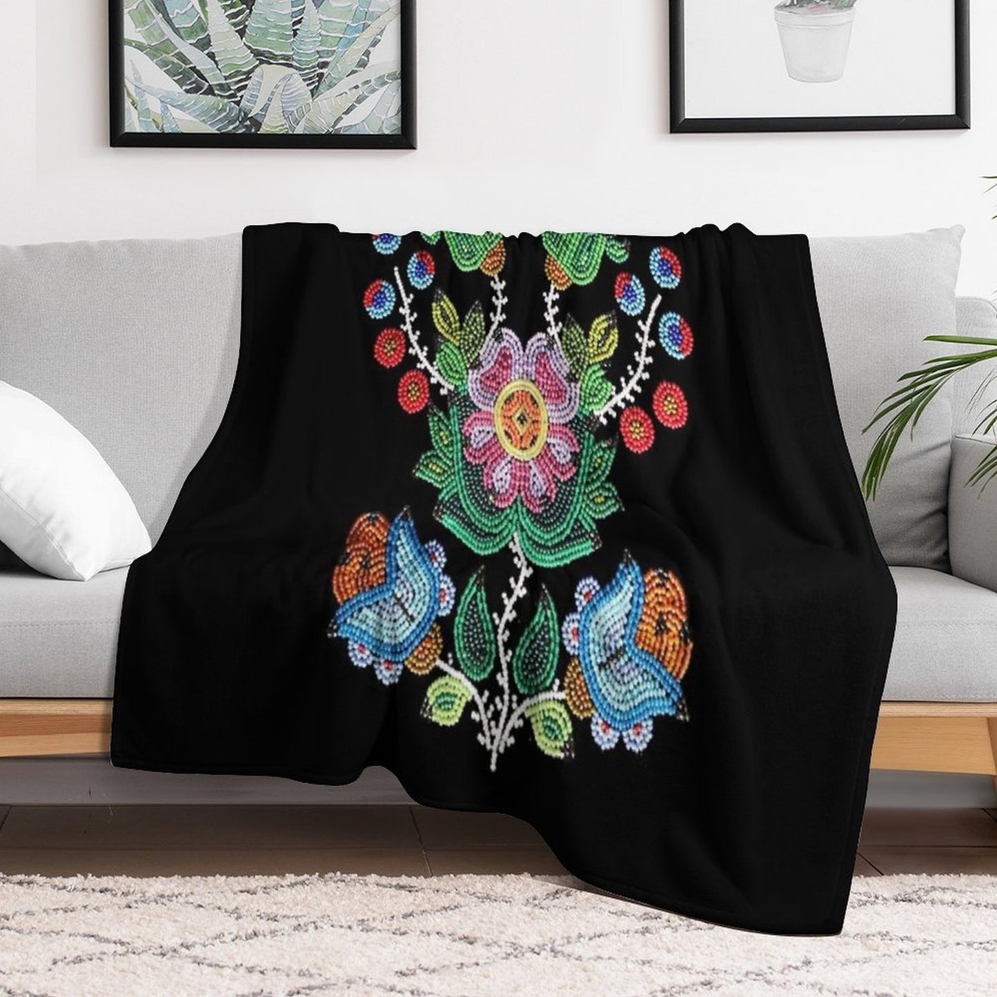 Old Timey Gift-ready Throw Blanket