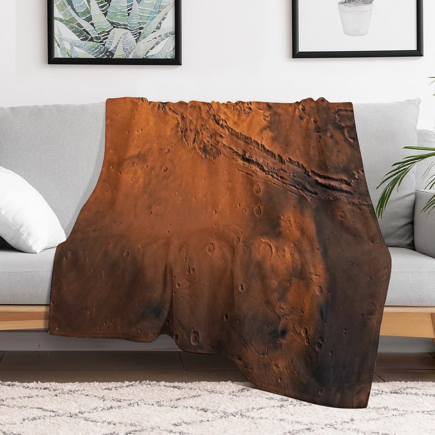 Mars Compact Throw Blanket