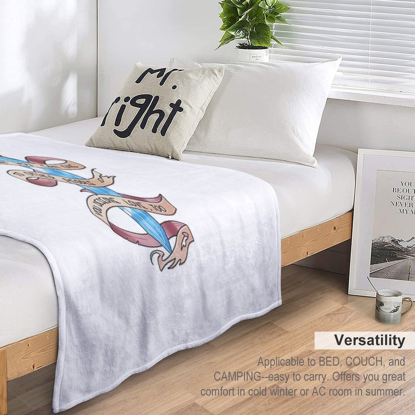 You Deserve Love Too Durable Throw Blanket