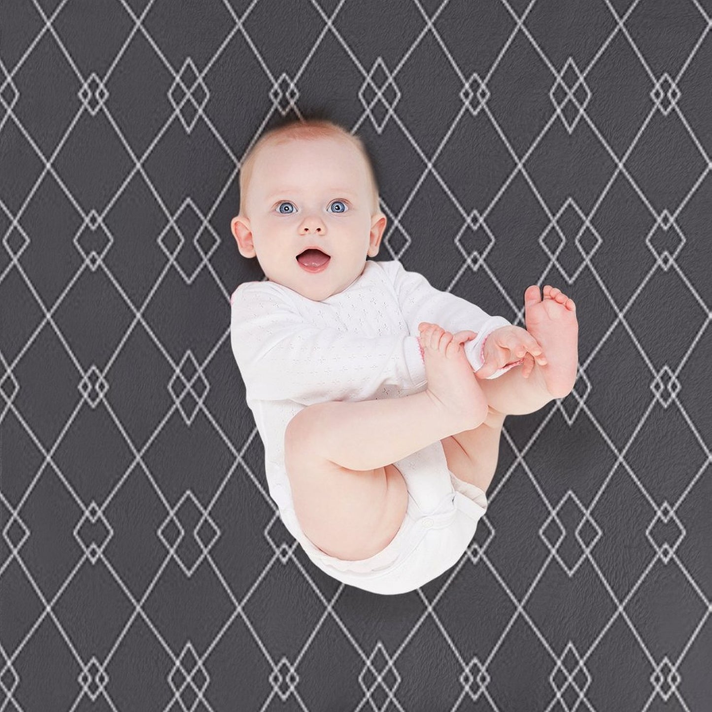 Geometric Pattern Zig Zag Grey 2 Premium Throw Blanket