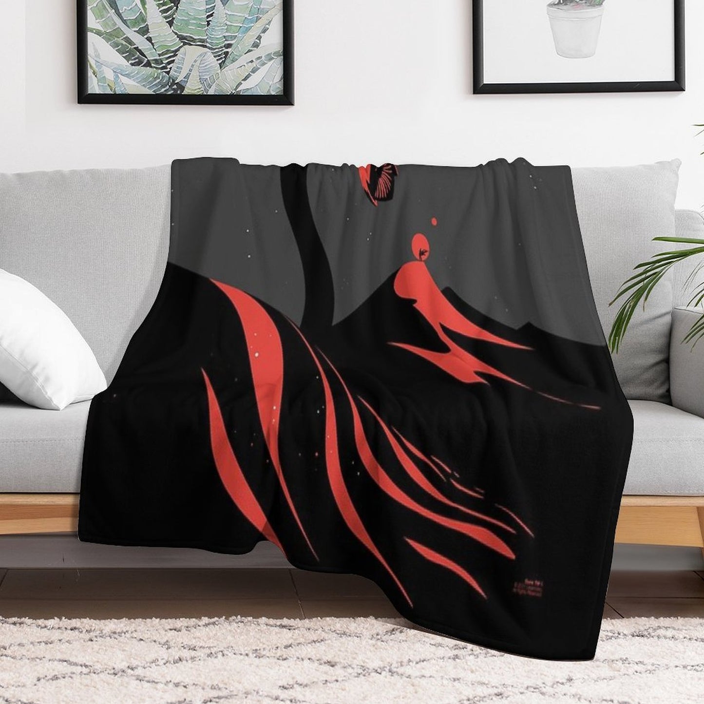 Sandworm. Dune Easy Care Throw Blanket