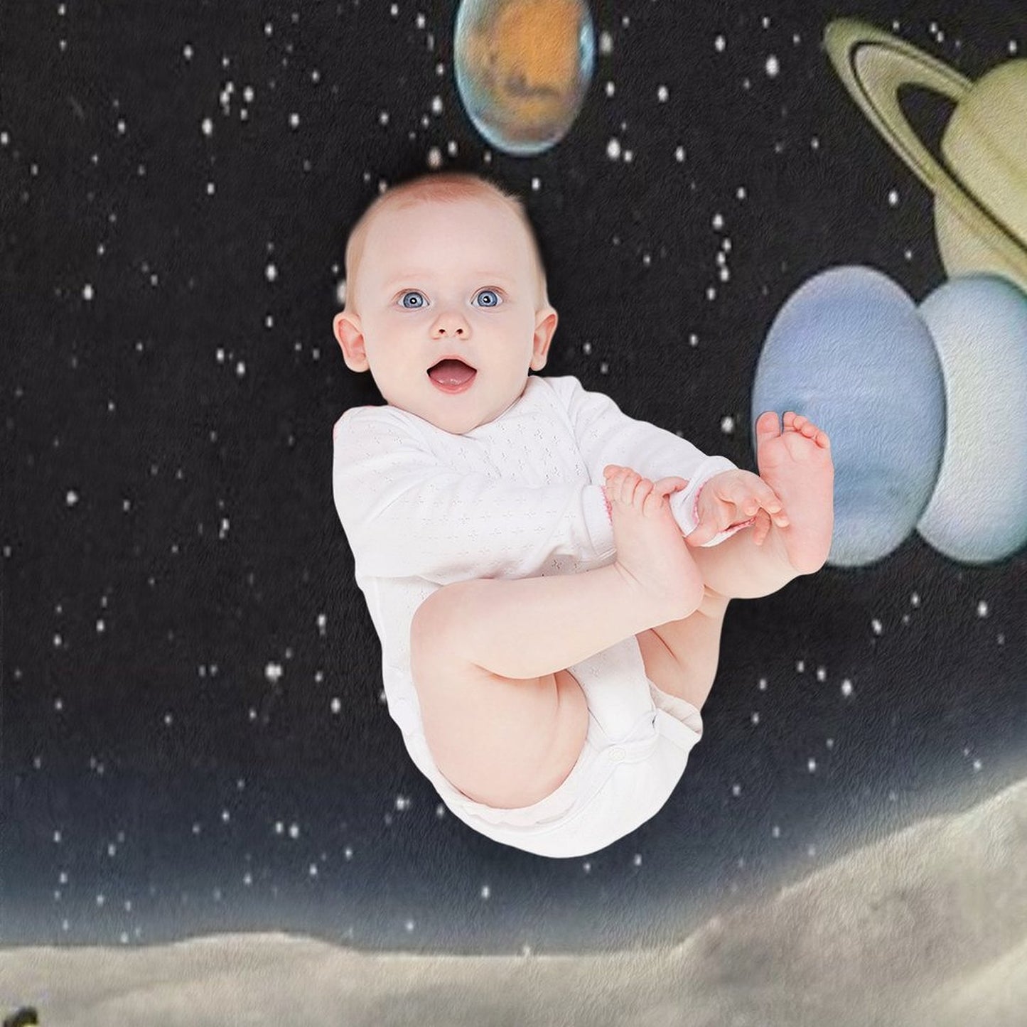 Cosmic Golf Quick-dry Throw Blanket