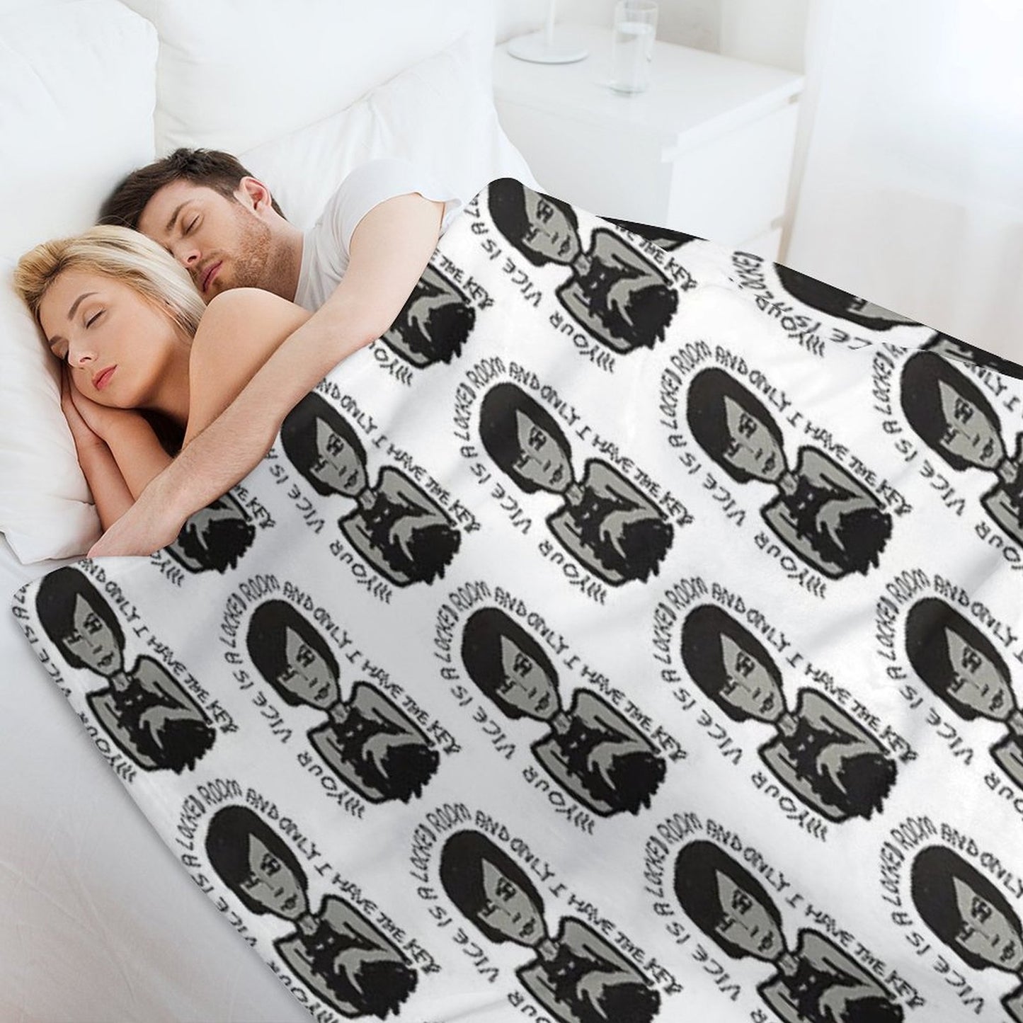 YOUR VICE IS A LOCKED ROOM AND ONLY I HAVE THE KEY Premium Throw Blanket