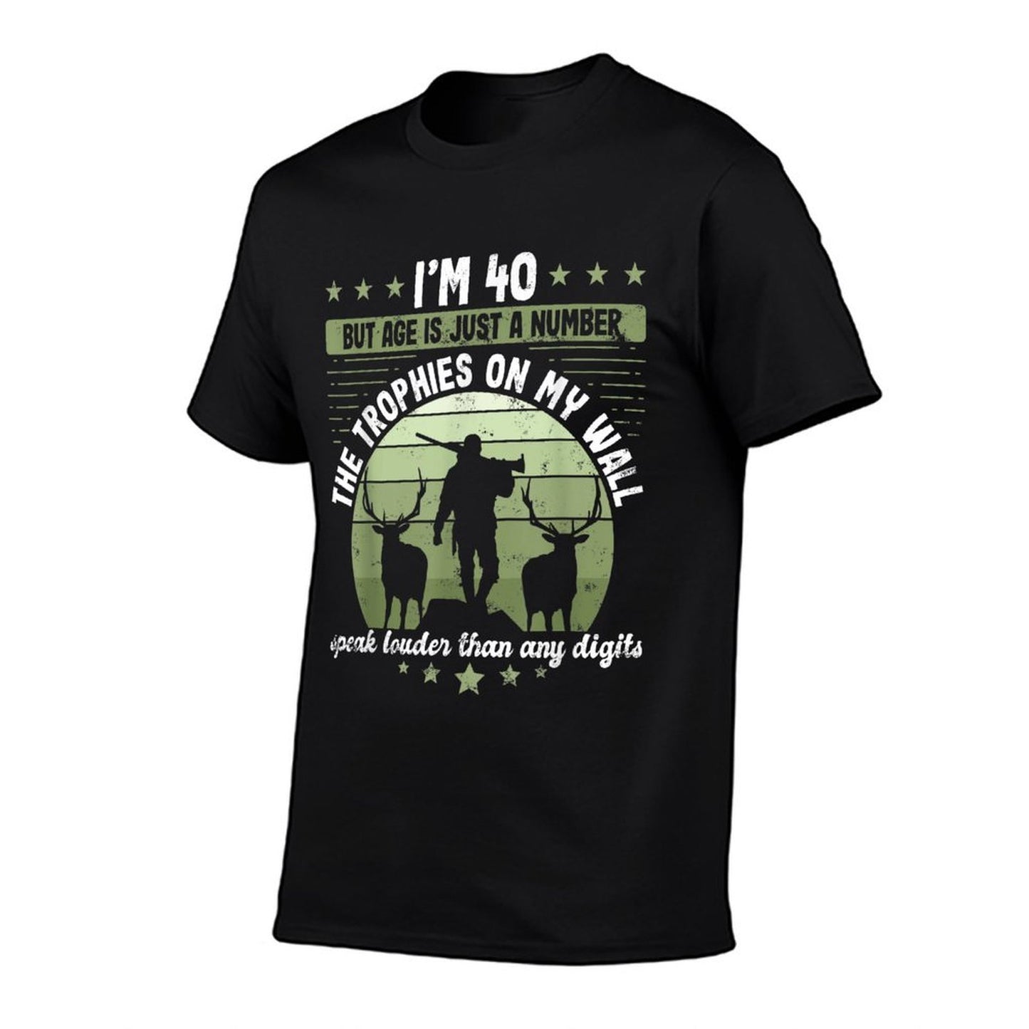 Hunter Birthday 40 Years Old Hunting 40th Birthday Hunter Comfortable T-Shirt