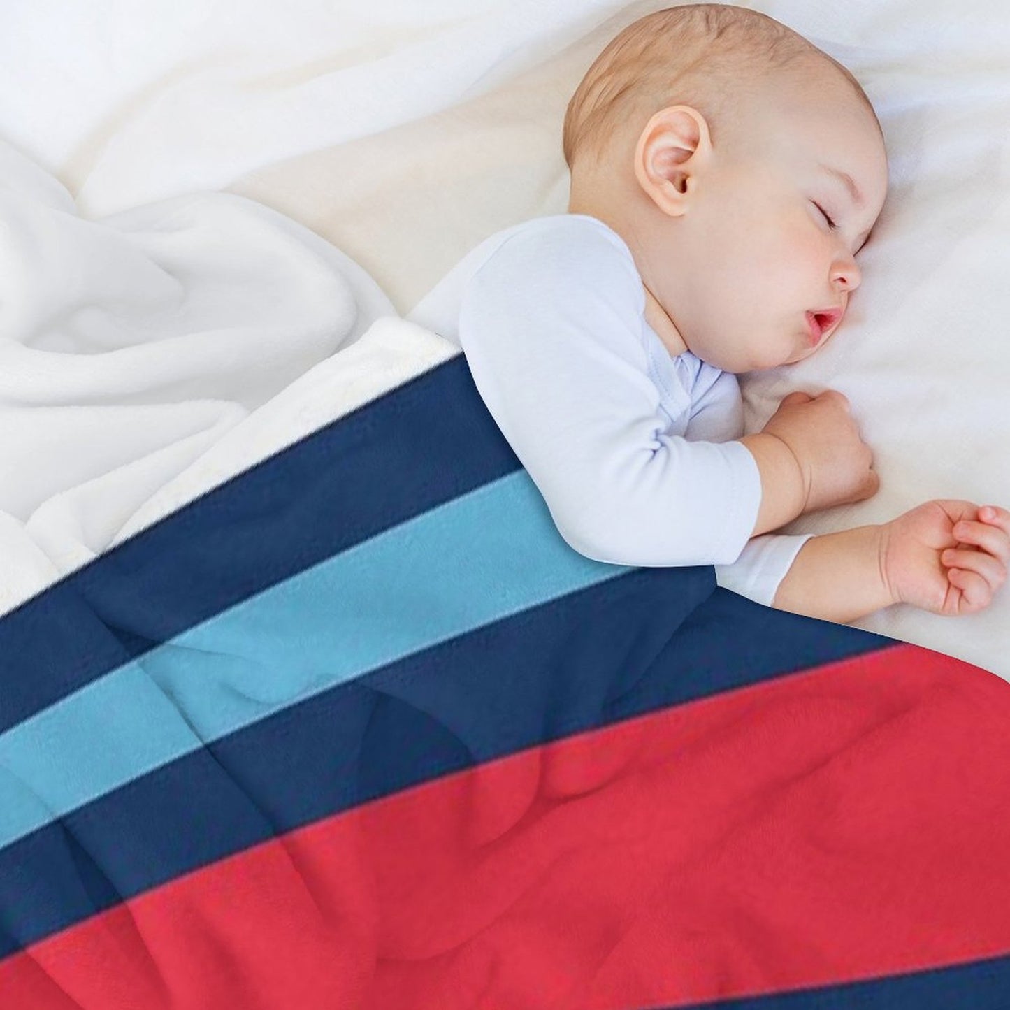 F1 Martini Stripes - Formula One Velvety-soft Throw Blanket