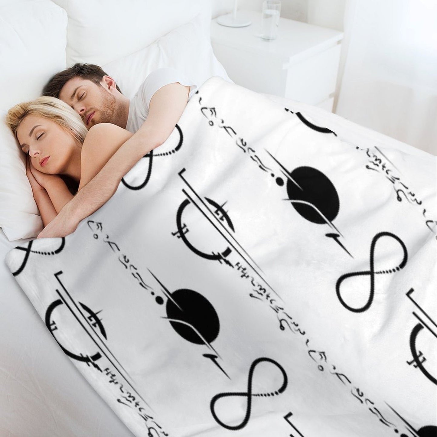 Commander Tattoo Easy Care Throw Blanket