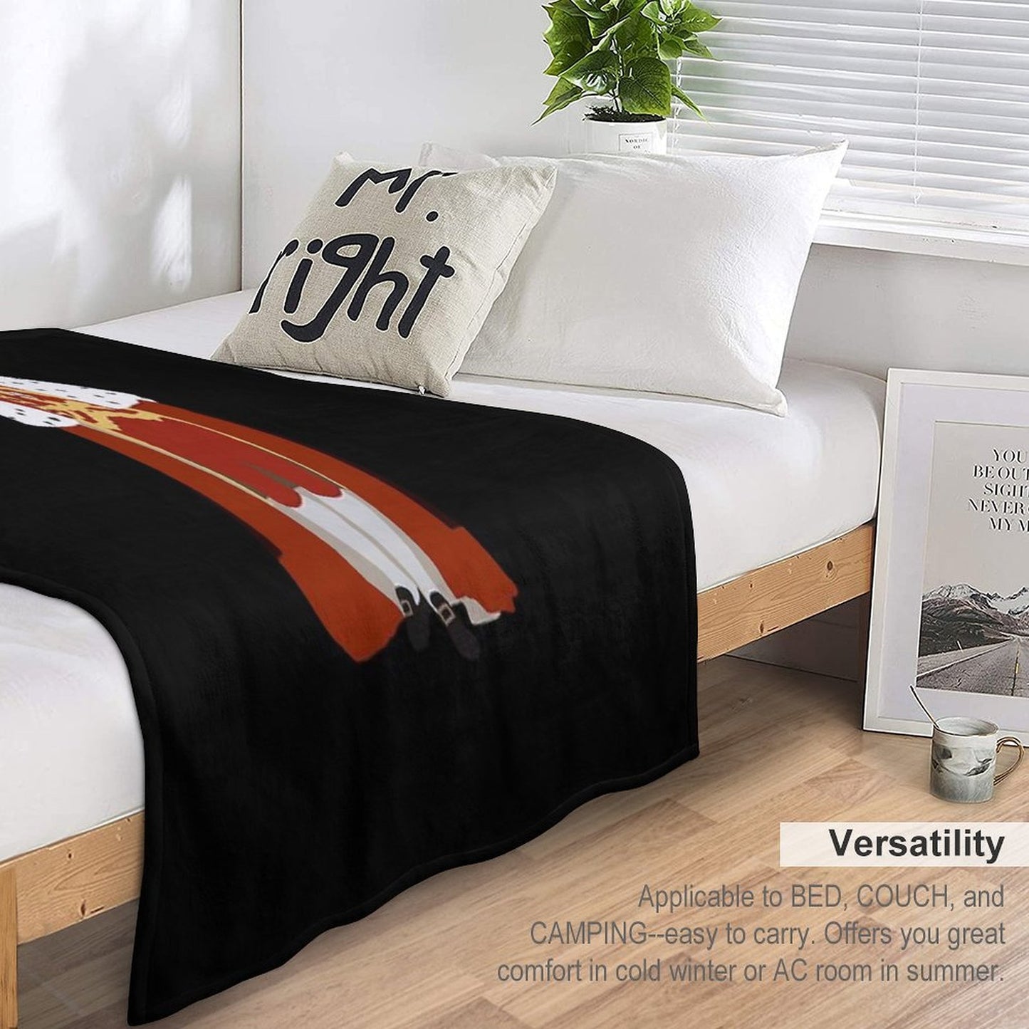 King George Compact Throw Blanket