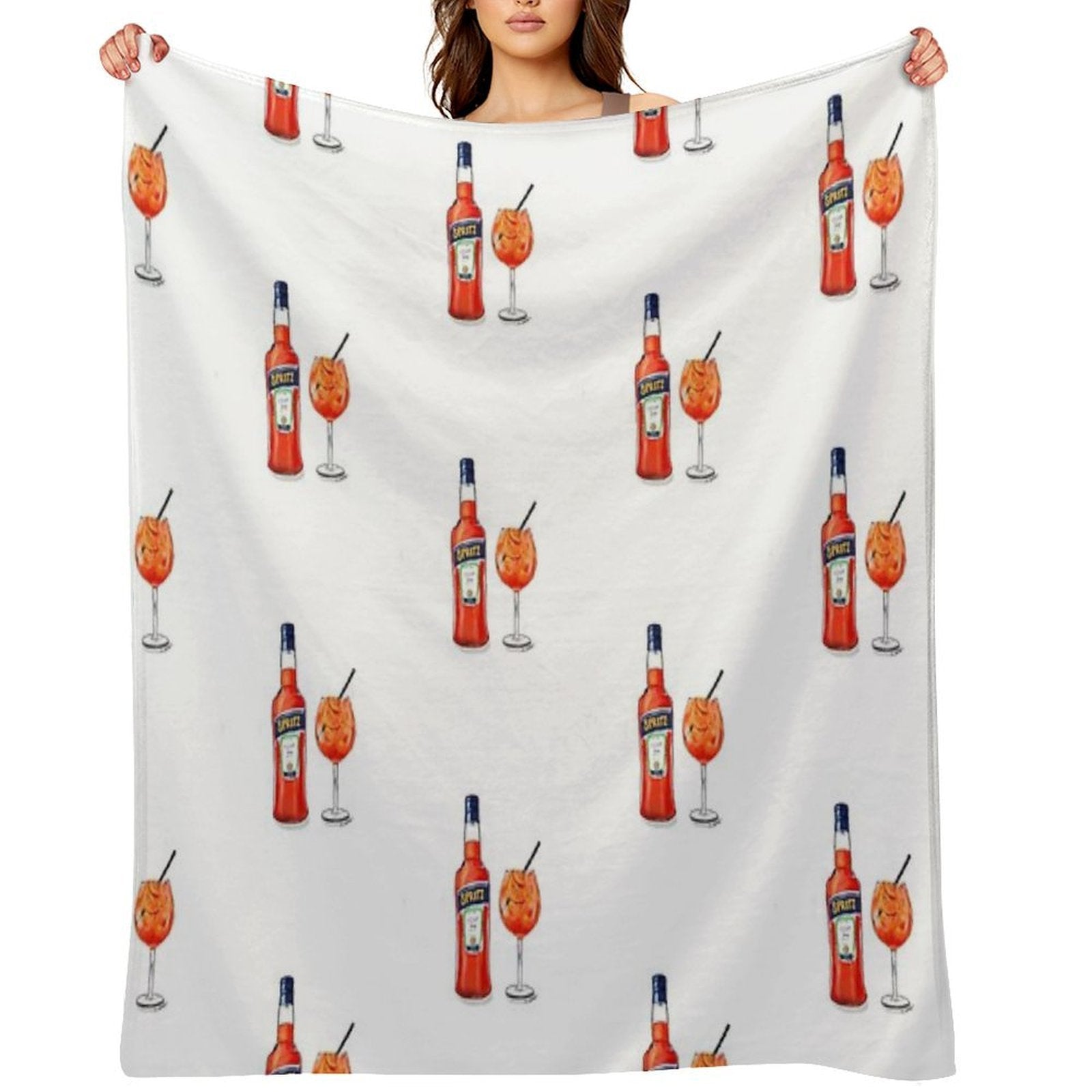 Spritz Cheers! Quick-dry Throw Blanket