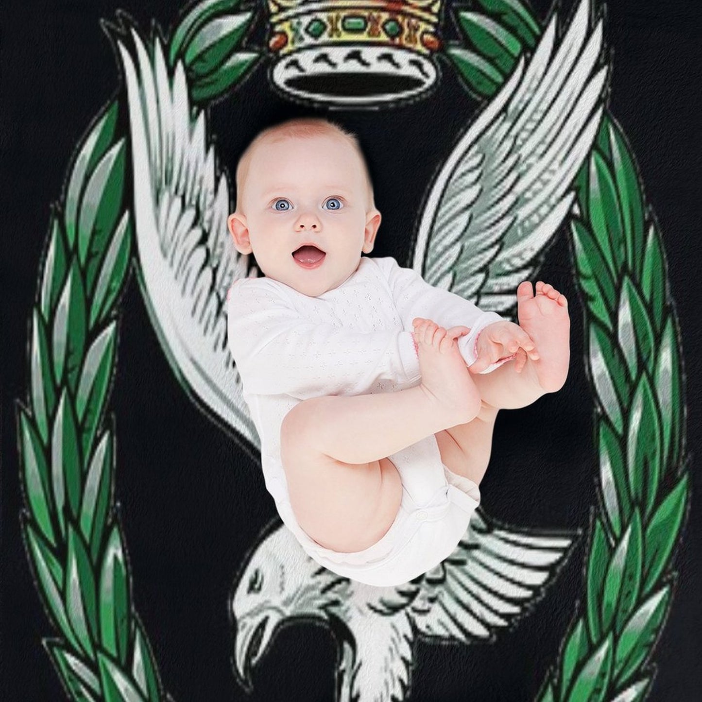 Army Air Corps (AAC) British Army Versatility Throw Blanket