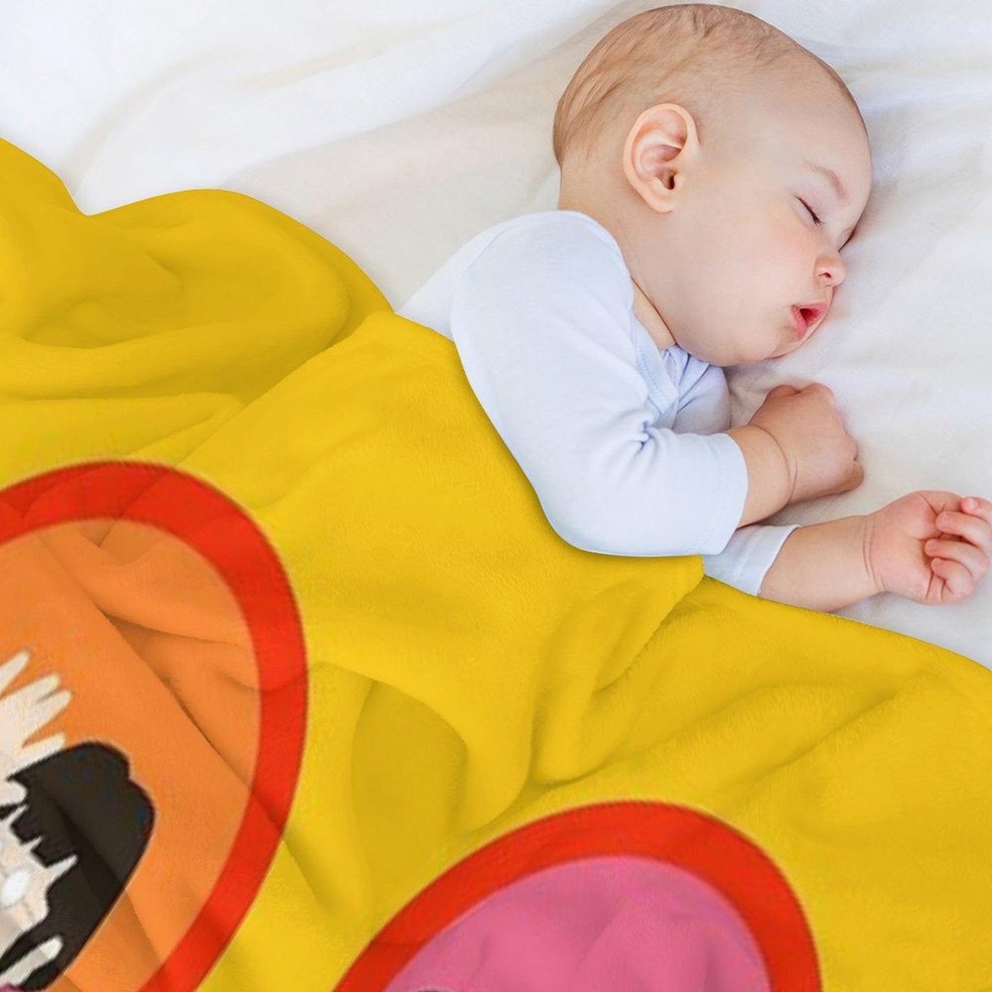 Yellow Submarine Minimal Quick-dry Throw Blanket