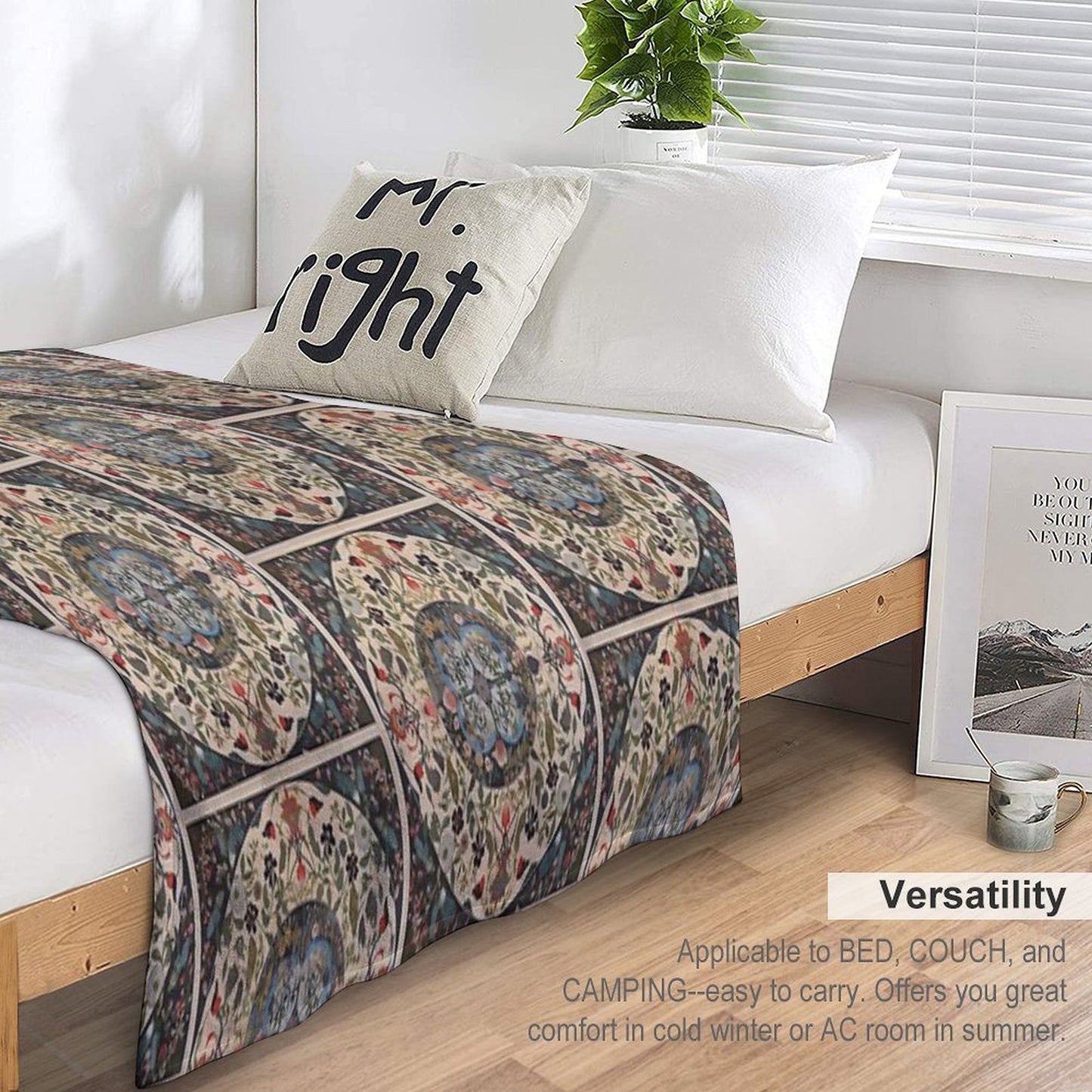 Vintage Art And Craft Styles Gift-ready Throw Blanket
