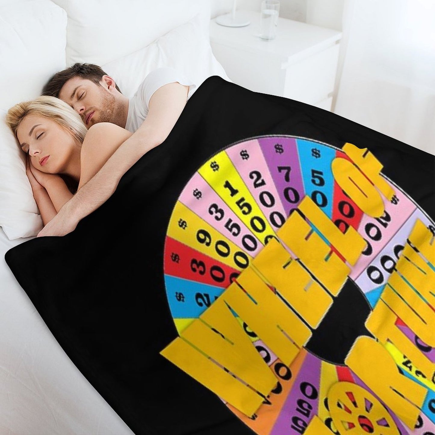 Wheel of Fortune Shrink-resistant Throw Blanket