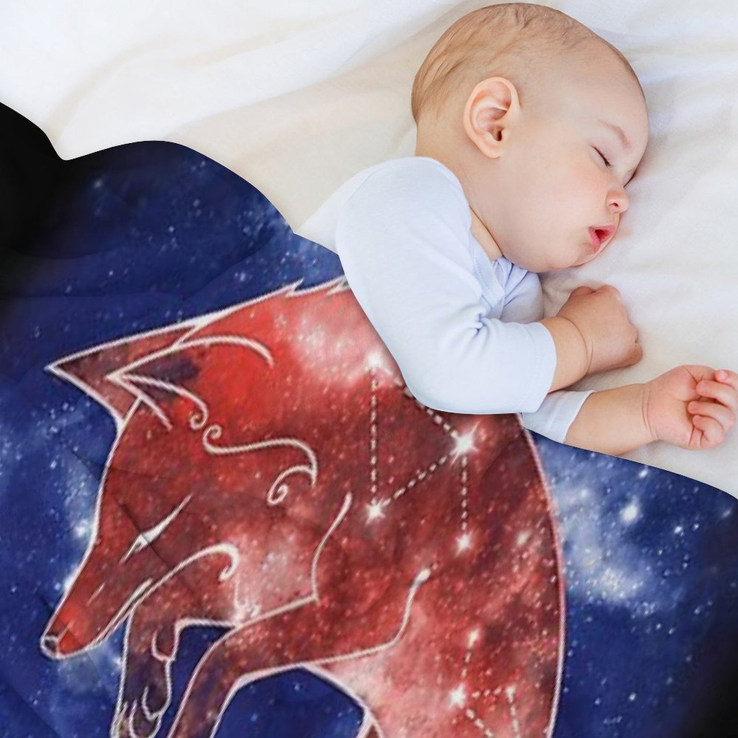 Sleeping Moon Premium Throw Blanket