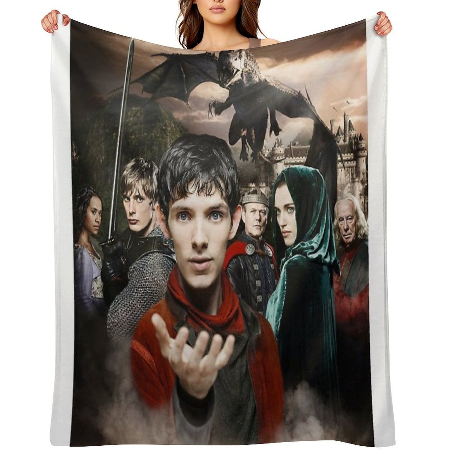 Merlin Velvety-soft Throw Blanket