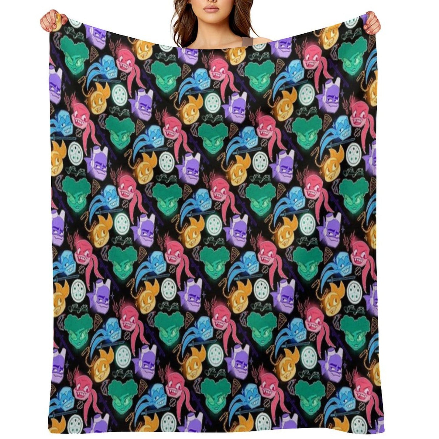 Turtle Power! Eco-conscious Throw Blanket