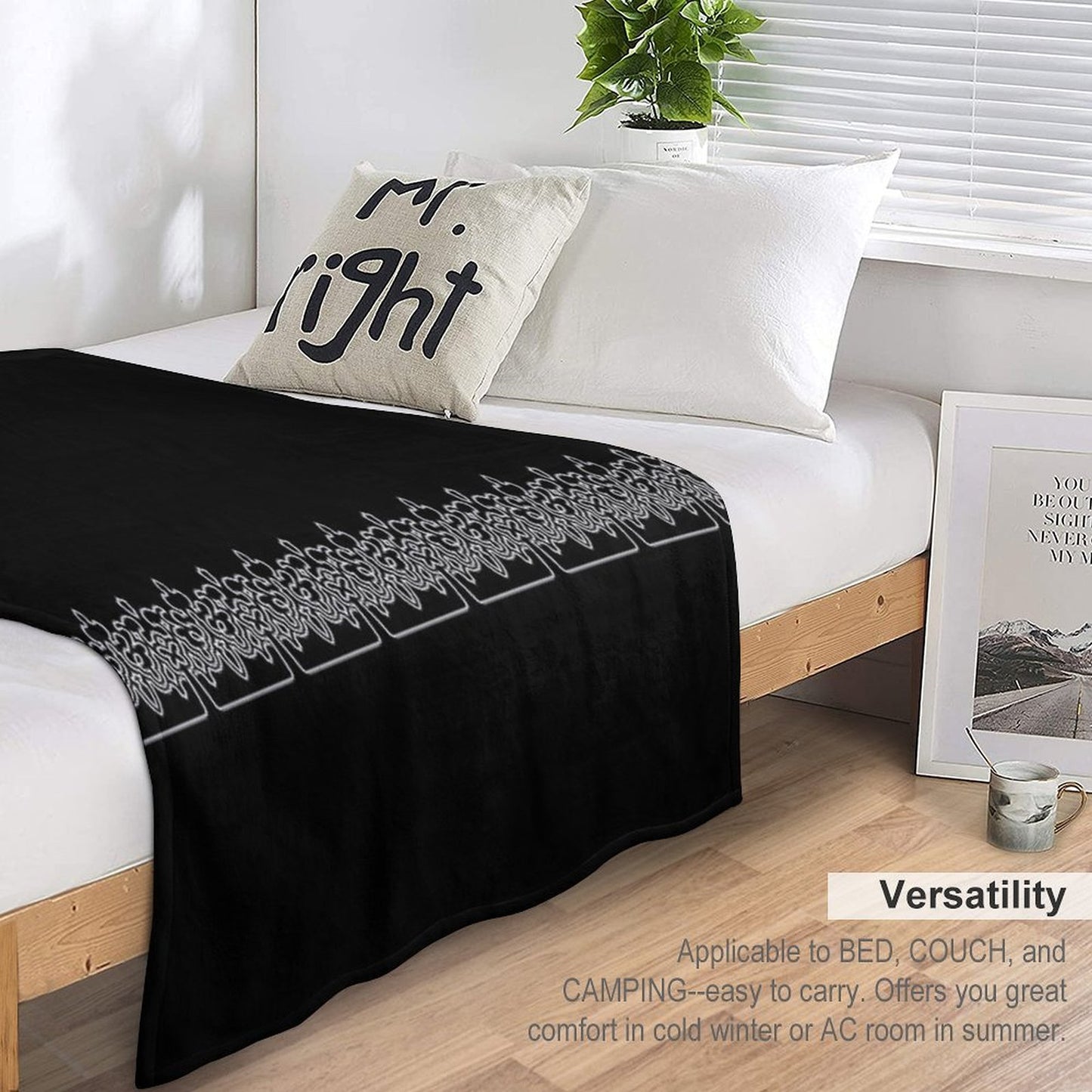 Nier Automata - 2B's Dress Comfort Throw Blanket