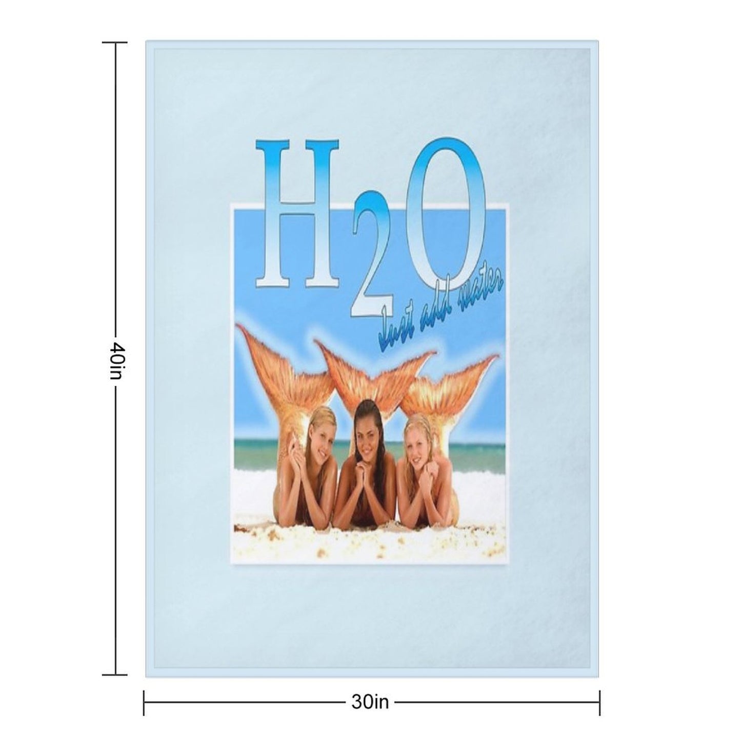 H2O All-season Throw Blanket
