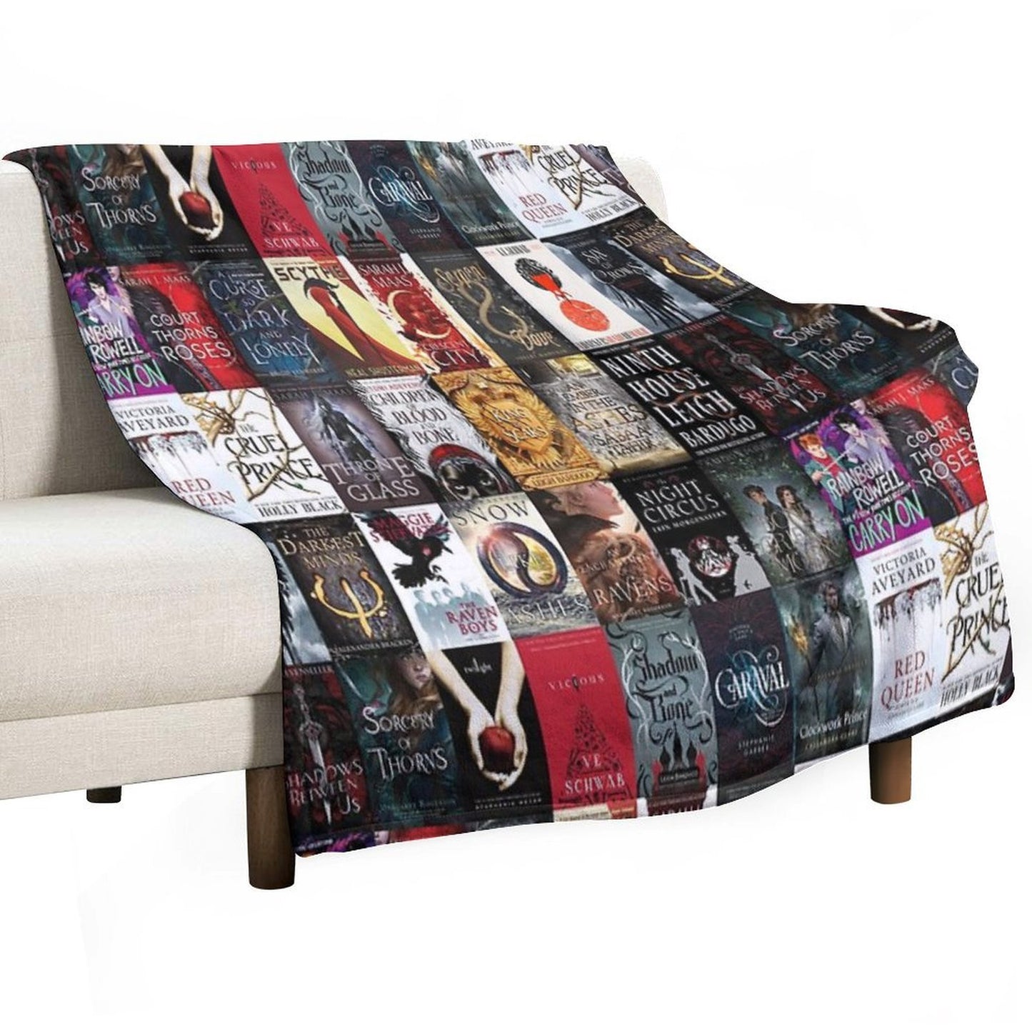 YA Young Adult Fantasy Books Blanket Custom Version 2 Multi-functional Throw Blanket