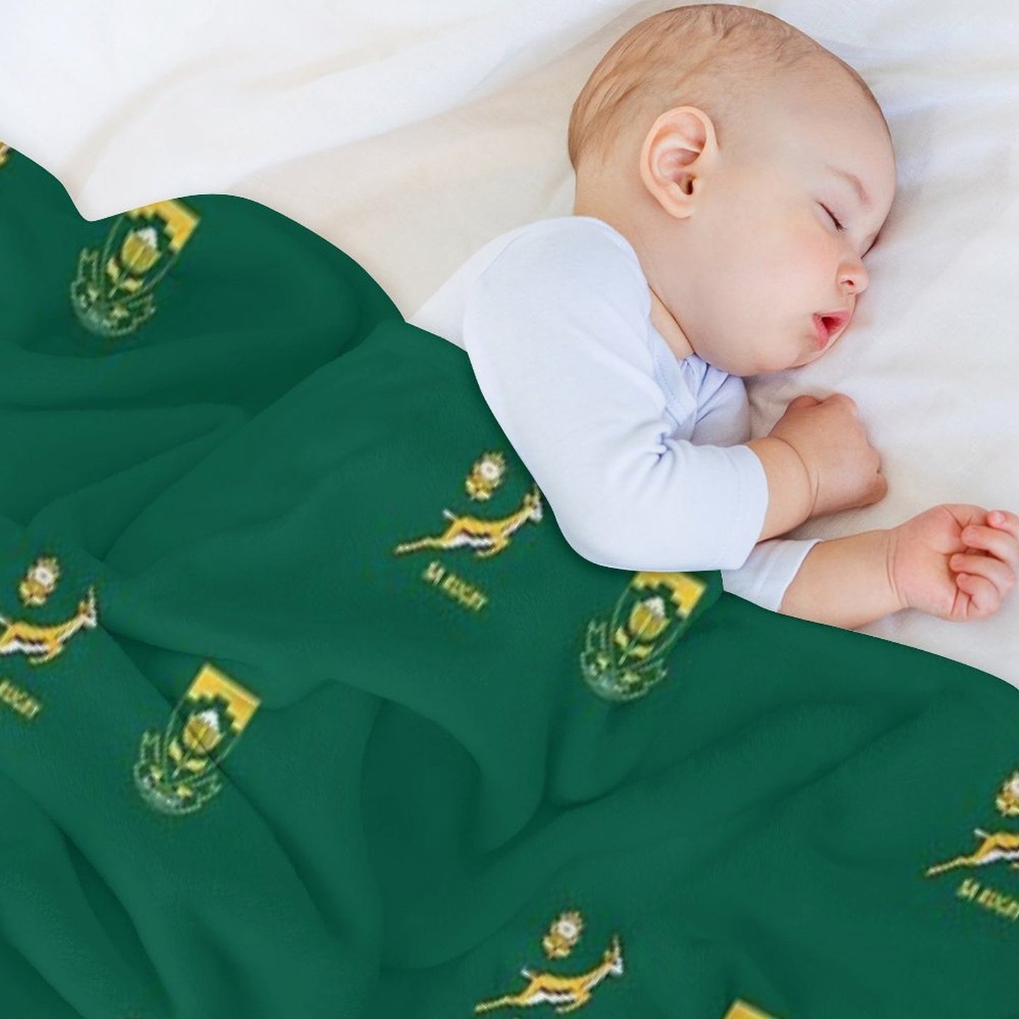 SOUTH AFRICAN CRICKET -FANS Eco-conscious Throw Blanket