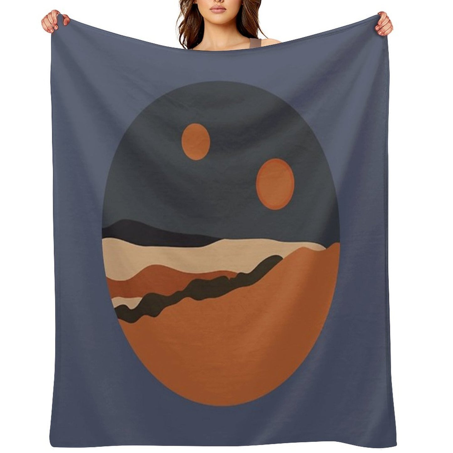 Tatooine Sunset Gift-ready Throw Blanket