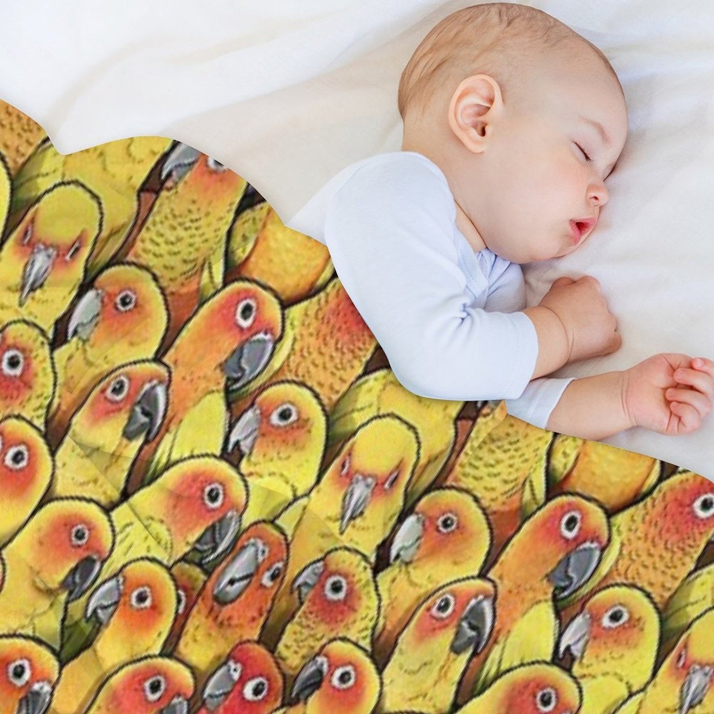 Sun Conures Multi-functional Throw Blanket