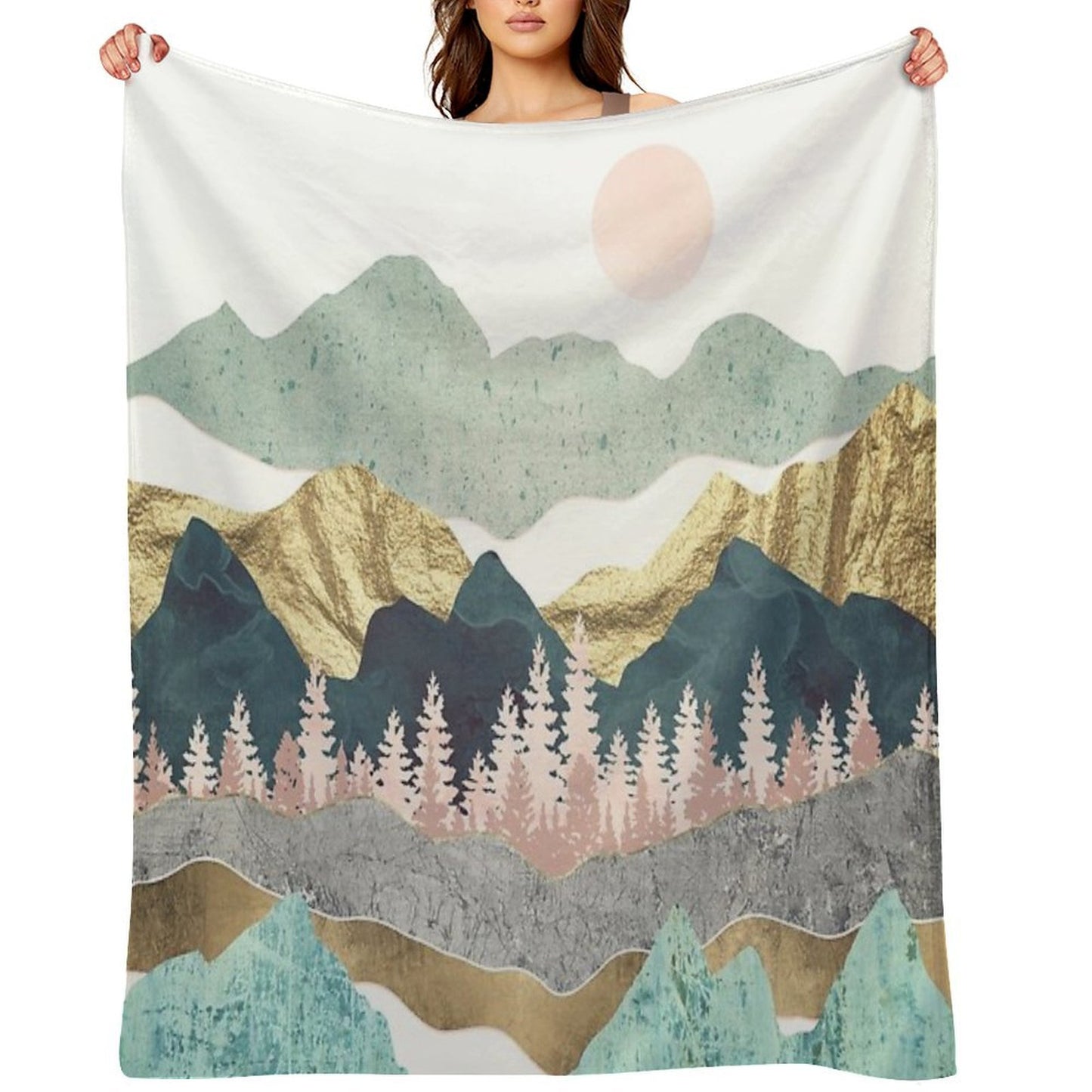 Summer Vista Eco-conscious Throw Blanket