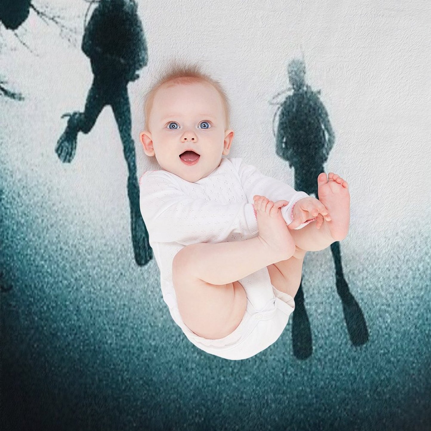 Deep Dive Anti-pilling Throw Blanket