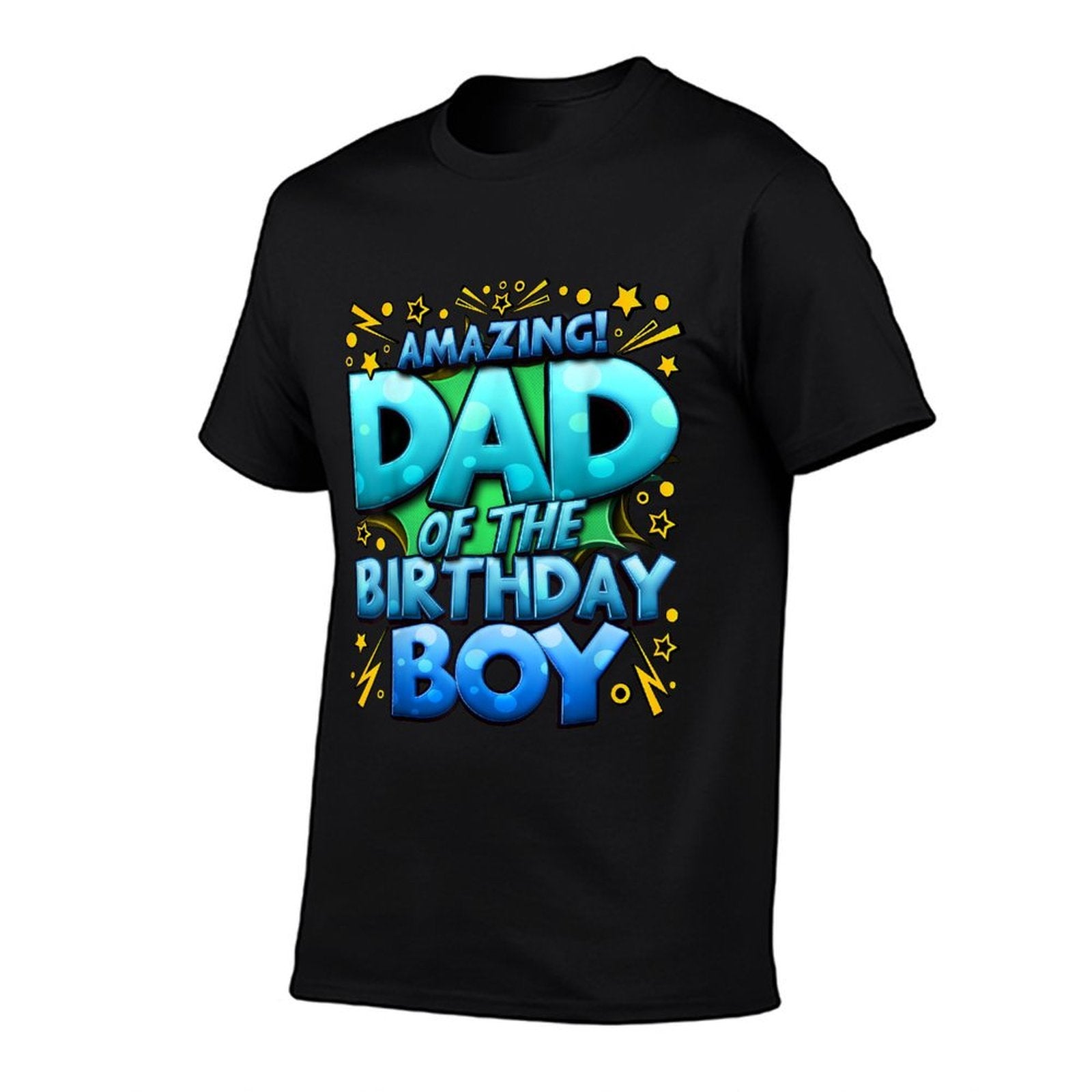 Dad of The Birthday Boy Matching Family Father  High-quality Stitching T-Shirt