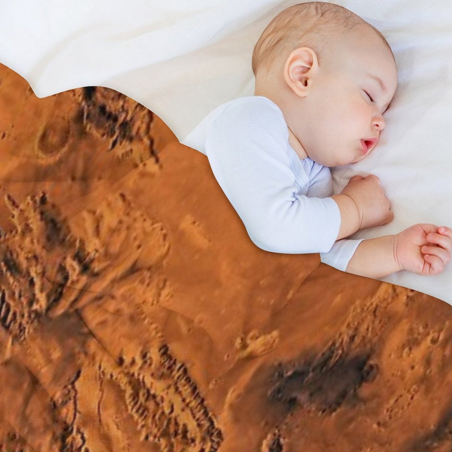 Mars Compact Throw Blanket
